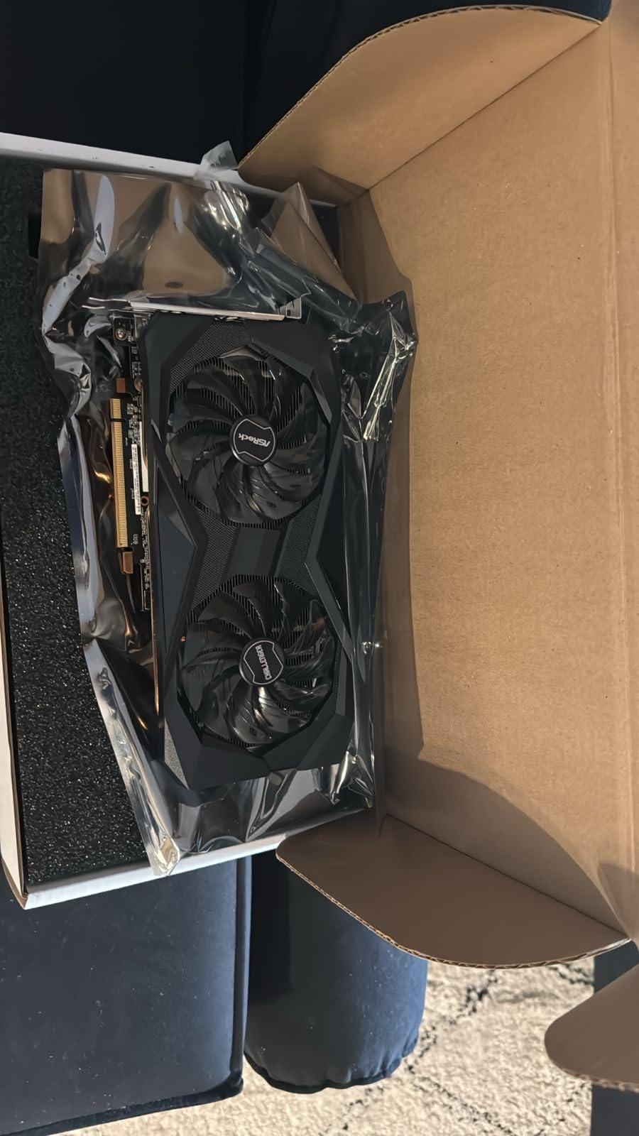 ASROCK AMD Radeon RX 6600 Challenger D Dual Fan 8GB GDDR6 PCIE 4.0 Graphics Card customer photo 1