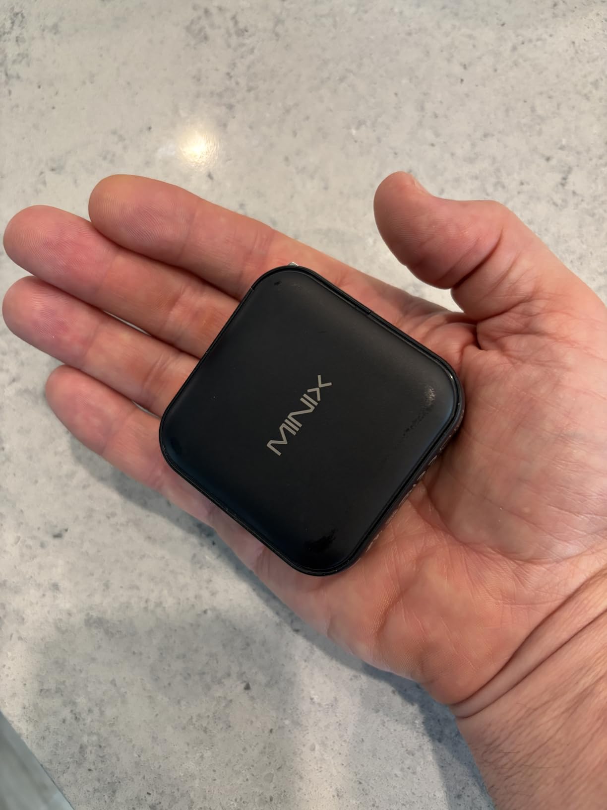 MINIX P3 100W Turbo 4-Port GaN Travel Wall Charger USB C PD Power Adapter | Compact Foldable Plug (3x USB-C, 1x USB-A), Compatible with MacBook Pro Air, iPad Pro, iPhone 17/16 Pro Max, Galaxy S25/24 customer photo 2