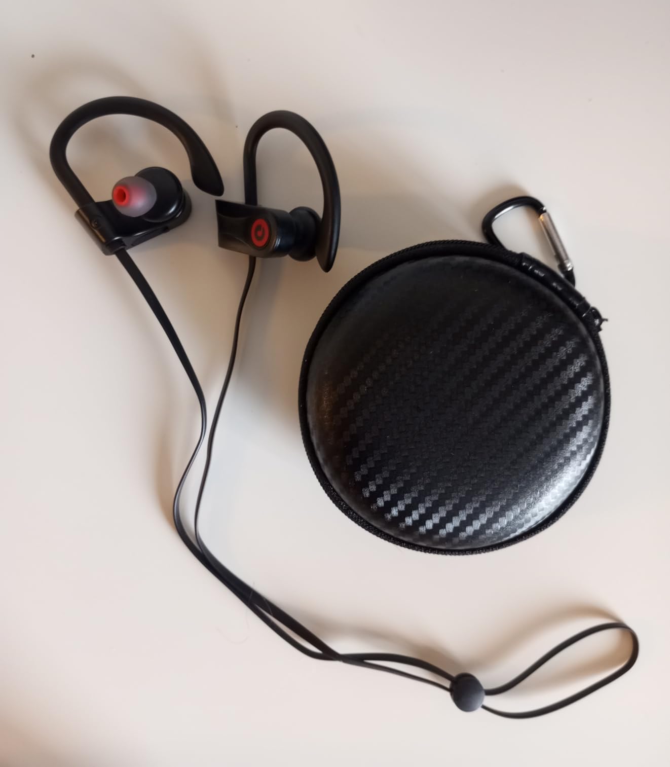 Boean Bluetooth Headphones, Wireless Headphones with 16 Hours Playtime Bluetooth 5.3 Wireless Earbuds HD Stereo Sound IPX7 Waterproof Earphones customer photo 1