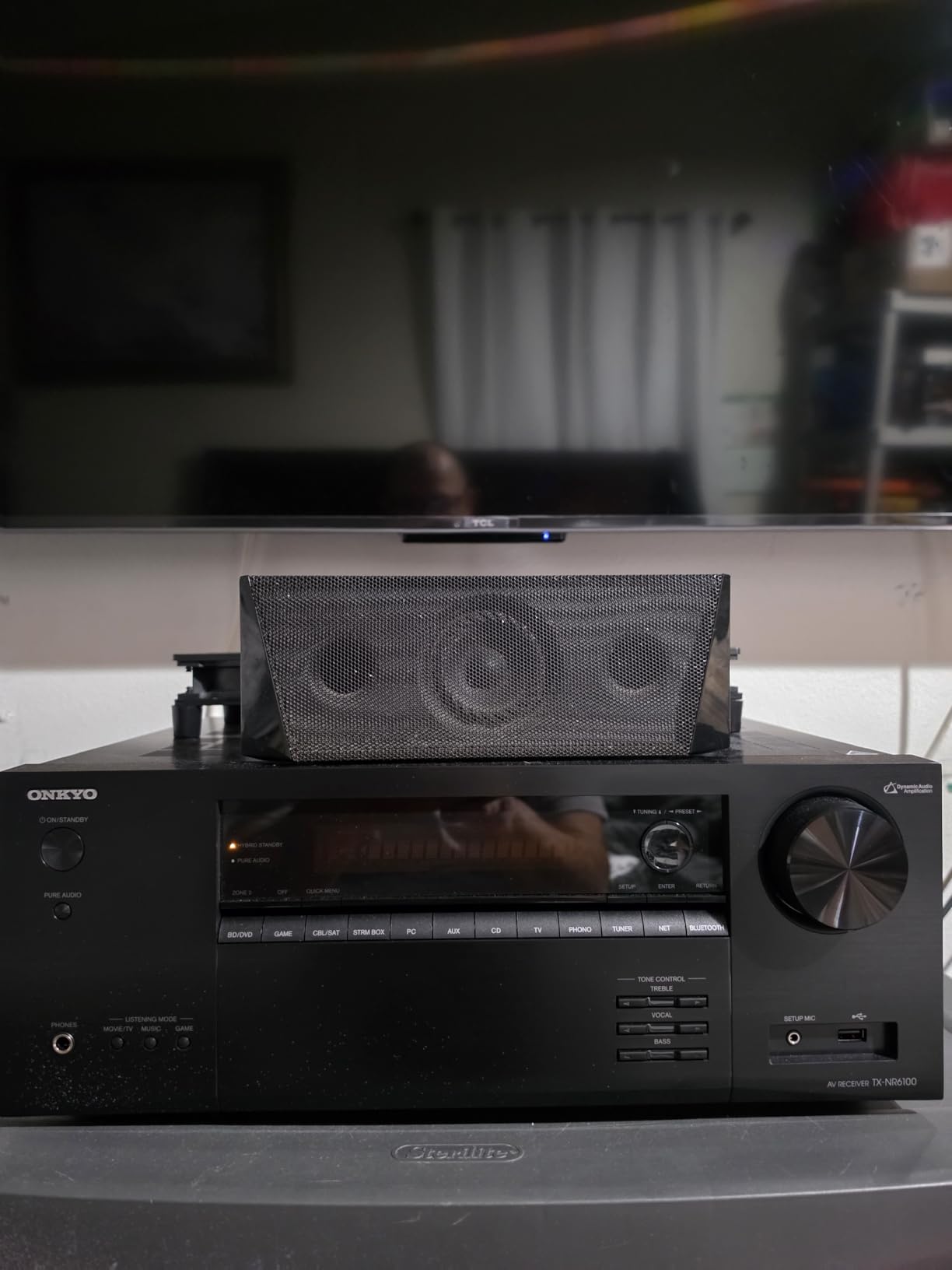 Onkyo TX-NR6100 7.2 Channel THX Certified Network AV Receiver - Black customer photo 2