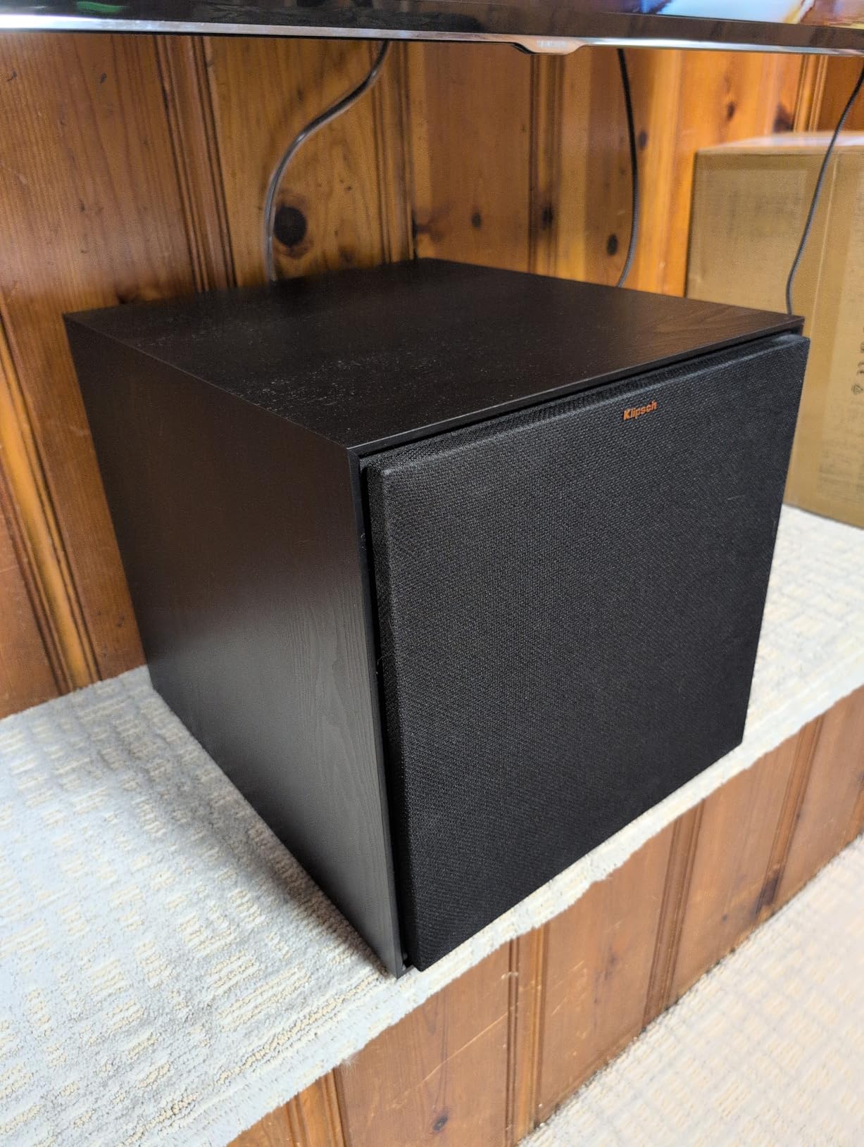 Klipsch Reference Premier Subwoofer with Spun-Copper Thermoformed Crystalline Polymer Woofers customer photo 1