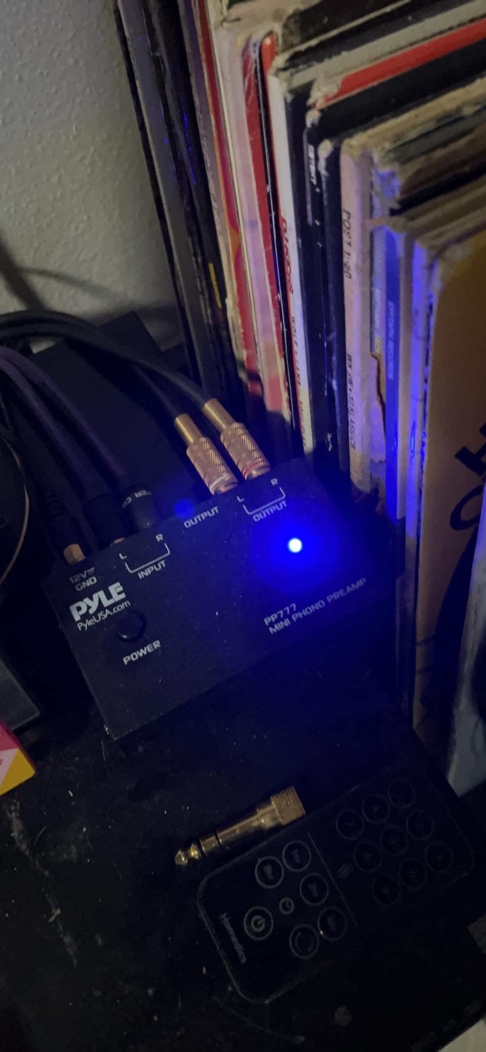 Pyle Mini Phono Turntable Preamp - Stereo Preamplifier with RCA Input/Output - Low Noise - Powered by 12V DC Adapter - Ideal for Vinyl & Phonographs - PP777 customer photo 1
