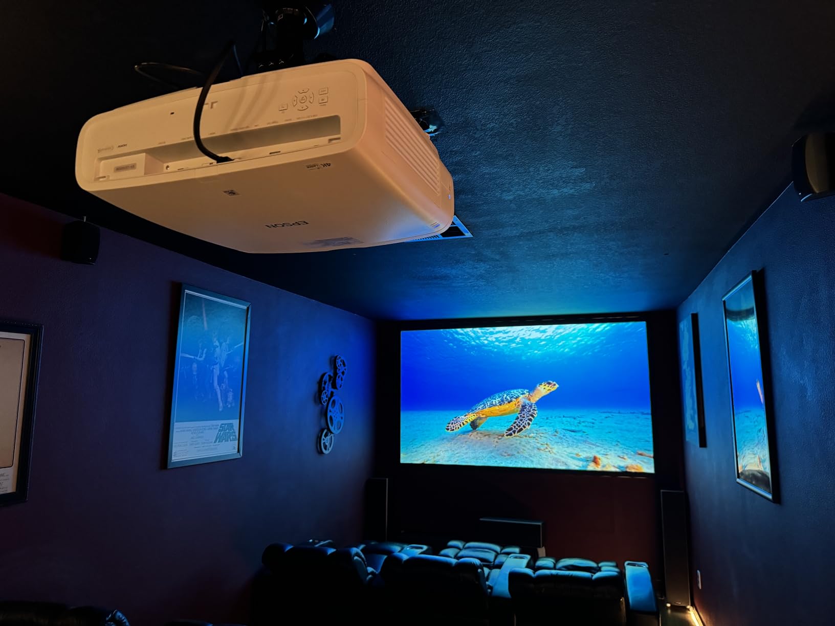 Epson Home Cinema LS11000 4K PRO-UHD Laser Projector, HDR, HDR10+, 2,500 Lumens Color and White Brightness, HDMI 2.1, Motorized Lens, Lens Shift, Focus, Zoom, 3840 x 2160, 120 Hz, Home Theater, Gaming, 3-Chip 3LCD customer photo 2