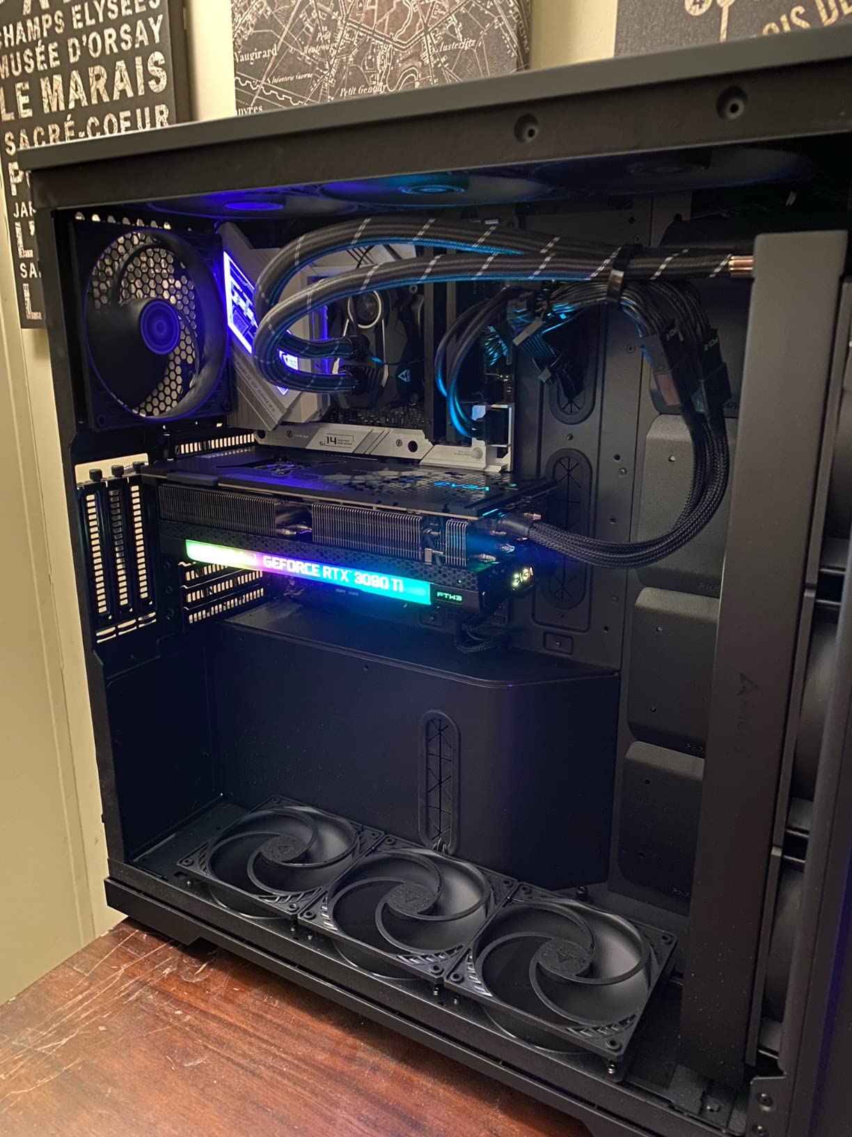 EVGA GeForce RTX 3090 Ti FTW3 Ultra Gaming, 24G-P5-4985-KR, 24GB GDDR6X, iCX3, ARGB LED, Backplate, Free eLeash customer photo 1
