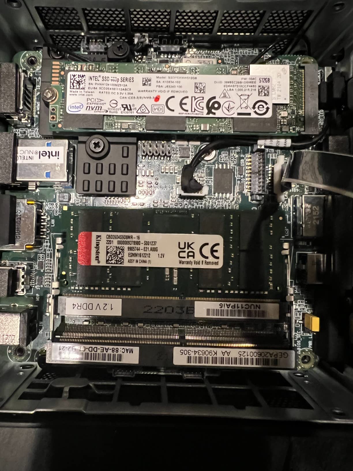 Intel NUC 13Pro for ASUS NUC13ANHi5 Pro Arena Canyon Mini PC Core 1340P 16GB RAM 1TB SSD | Windows 11 Pro, Support 4K Quad Display, WiFi 6, VESA/Home/Business Mini Desktop Computer (NUC13ANHi5) customer photo 2