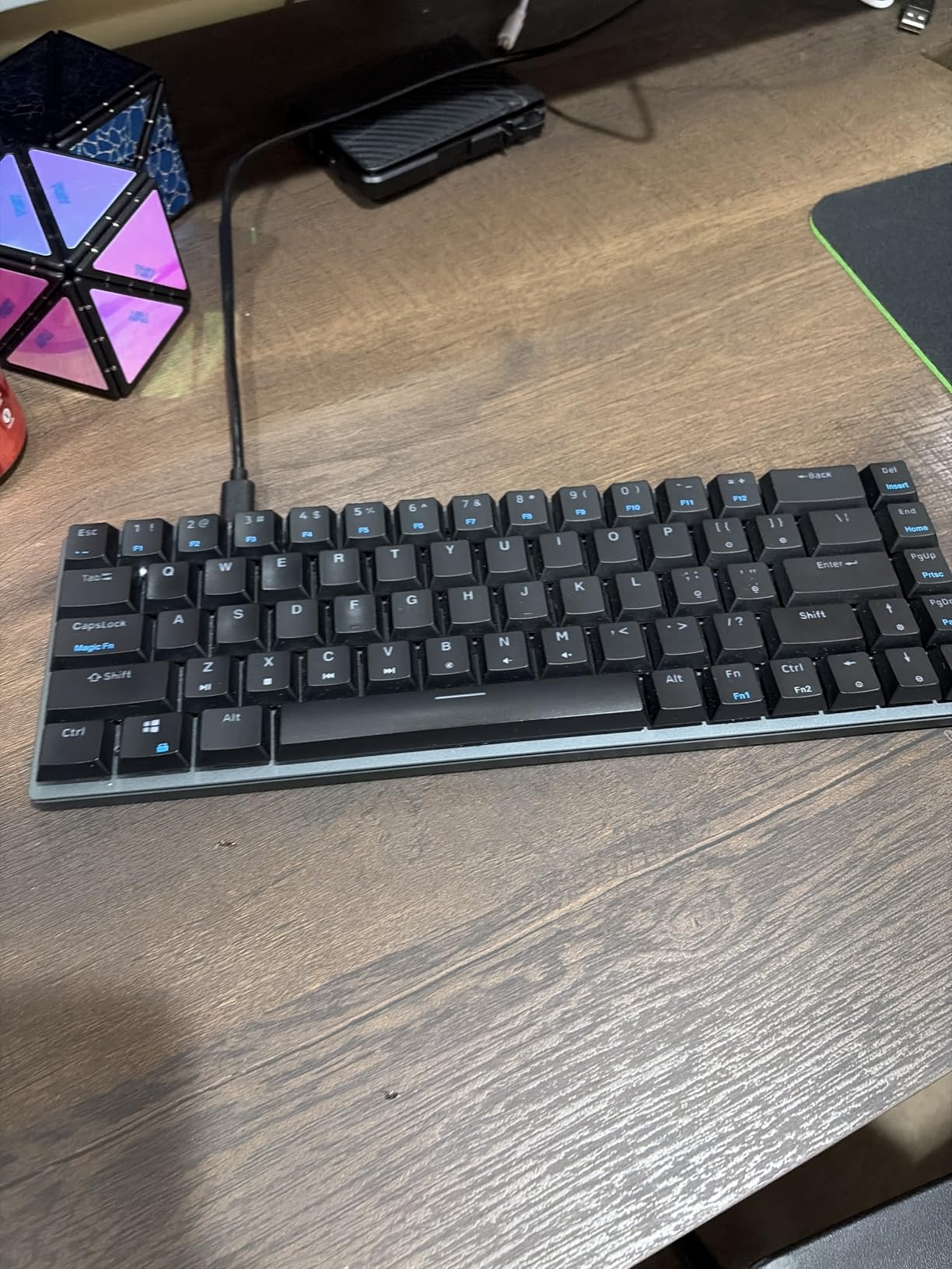 Ranked G65 Guardian 65% | Full Aluminum Frame | Ultra Slim Hot Swappable Mechanical Gaming Keyboard | 68 Keys Multi Color RGB LED Backlit for PC/Mac Gamer (Black, Gateron Low Profile Red) customer photo 1