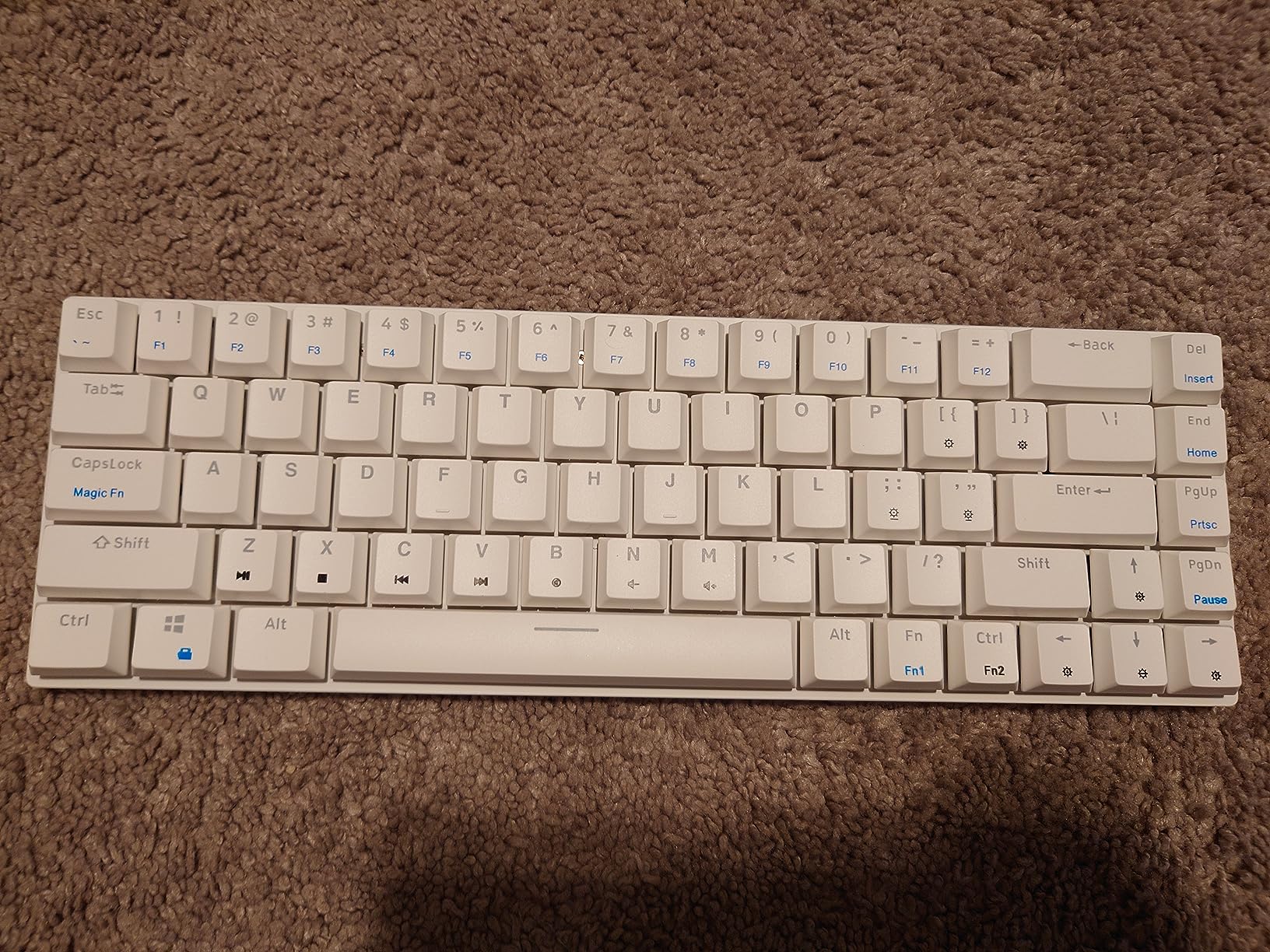 Ranked G65 Guardian 65% | Full Aluminum Frame | Ultra Slim Hot Swappable Mechanical Gaming Keyboard | 68 Keys Multi Color RGB LED Backlit for PC/Mac Gamer (Black, Gateron Low Profile Red) customer photo 2