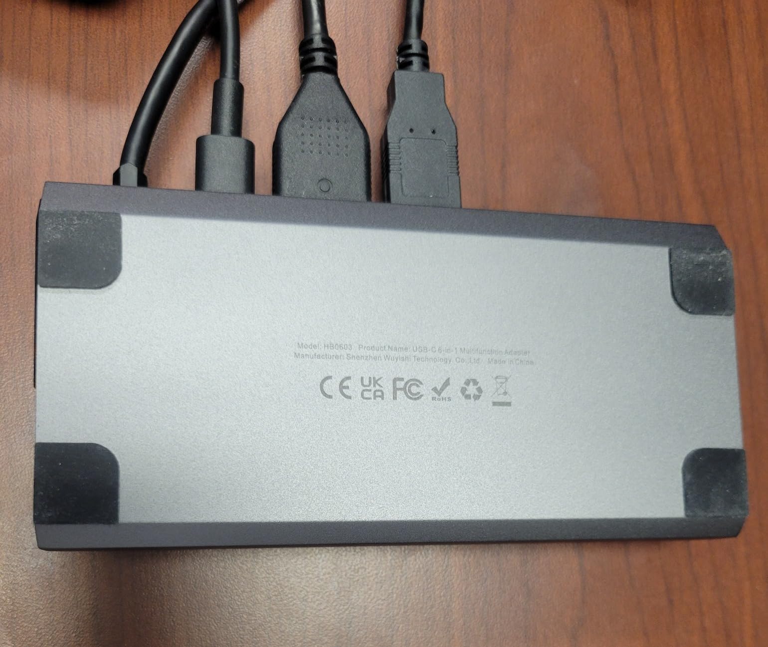JSAUX 6-in-1 Docking Station for Steam Deck/ROG Ally X/Legion Go S-HB0603 | 4K@120Hz HDMI, Gigabit Ethernet, 100W PD Fast Charging, 3 USB 3.0 Ports customer photo 1