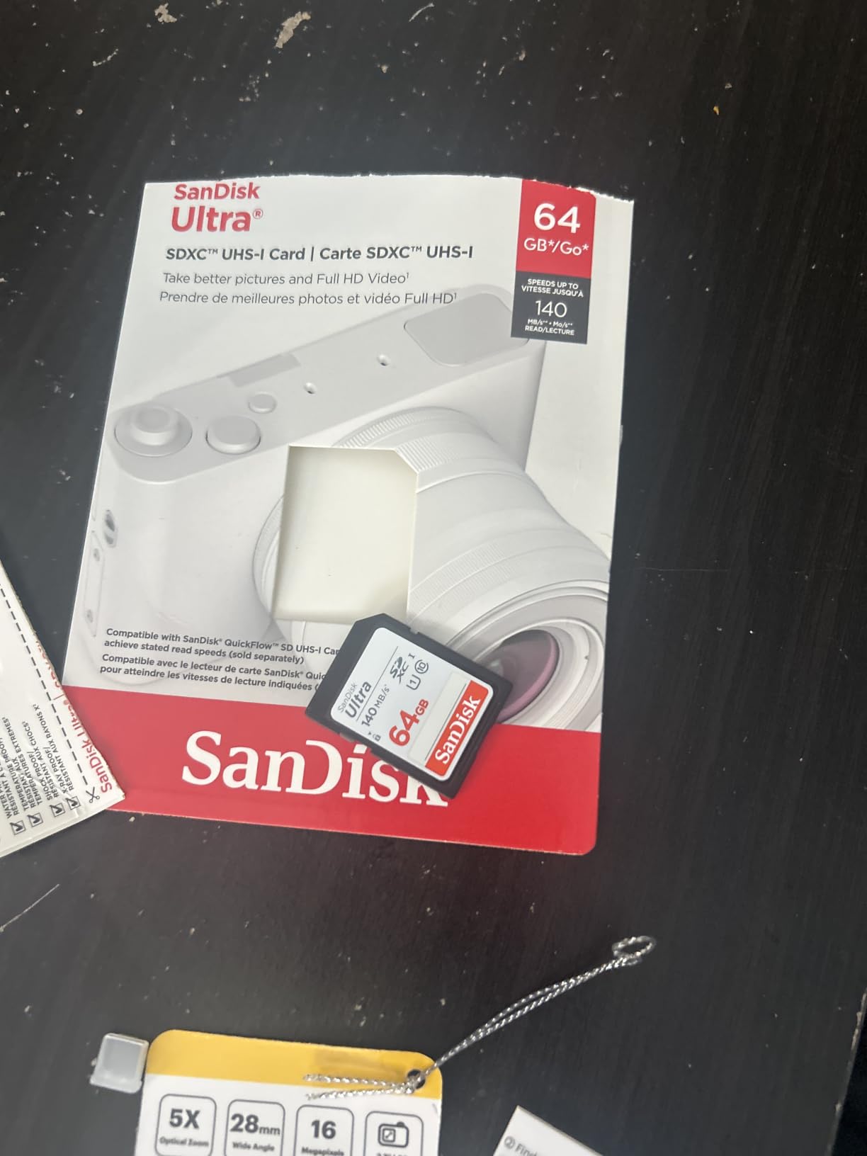 SANDISK 256GB Ultra SDXC UHS-I Memory Card - Up to 150MB/s, C10, U1, Full HD, SD Card - SDSDUNC-256G-GN6IN | Up to 150MB per S Read, U1/class 10, Full HD, Waterproof, Shockproof, X-Ray and Temperature Proof customer photo 1