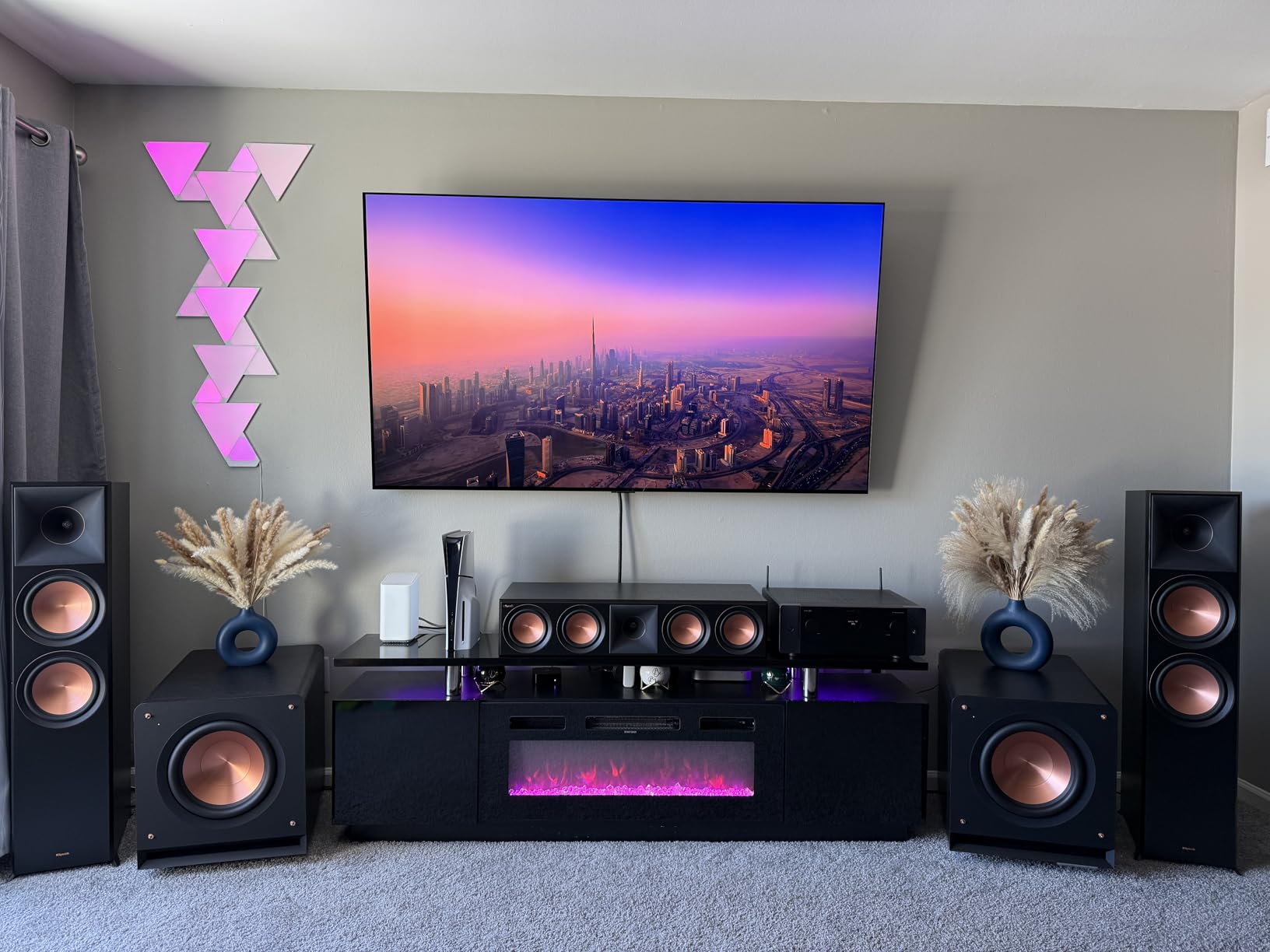 Marantz Cinema 50 9.4-Ch Receiver (110W X 9) - 4K/120 and 8K Home Theater Receiver (2022 Model), Built-in Bluetooth, Wi-Fi & HEOS Multi-Room, Supports Dolby Atmos, DTS:X Pro, IMAX Enhanced & Auro 3D customer photo 2