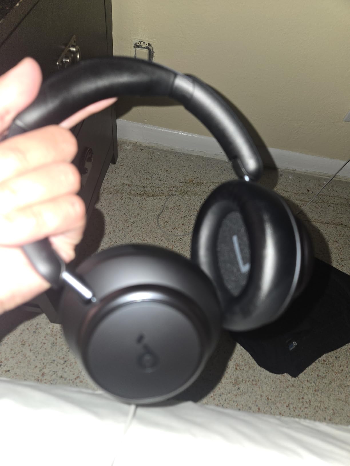 Soundcore Anker Space Q45 Adaptive Active Noise Cancelling Headphones, Blue | Over-Ear, Reduce Noise By Up to 98%, 50H Playtime, LDAC Hi-Res Wireless Audio, Comfortable Fit, Clear Calls, Bluetooth 5.3 customer photo 2