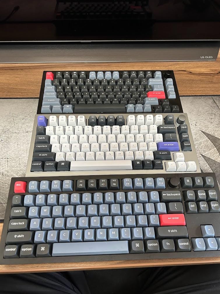 Keychron Q1 Pro Wireless Custom Mechanical Keyboard, QMK/VIA Programmable Full Aluminum 75% Layout Bluetooth/Wired RGB with Hot-swappable Keychron K Pro Brown Switch Compatible with Mac Windows Linux customer photo 1
