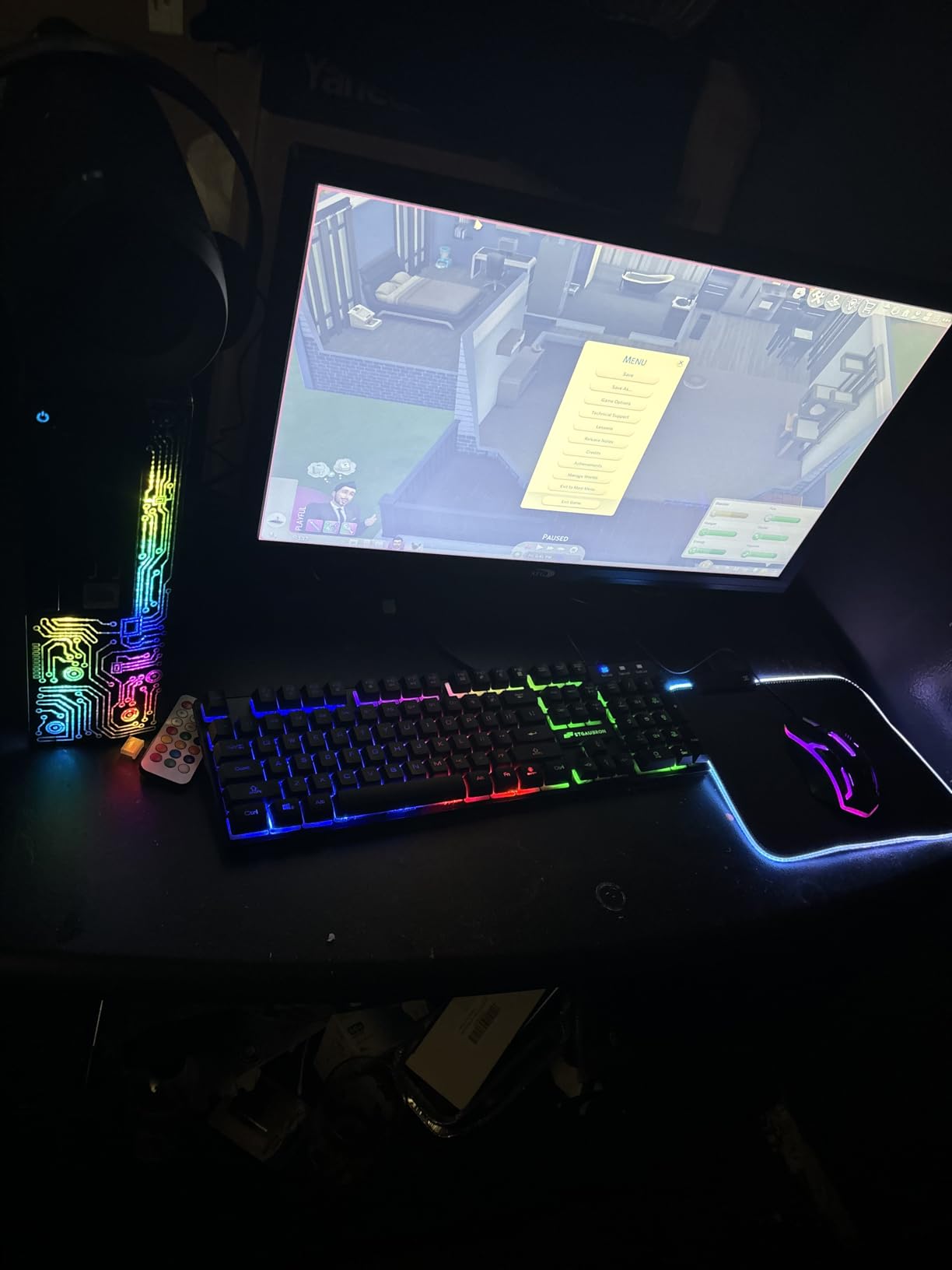 Dell OptiPlex Desktop RGB Computer PC, Intel Core i7 Processor, 16GB RAM, 512GB SSD, 24 Inch HDMI Monitor, RGB Keyboard Mouse and Headset, WiFi, Windows 11 Pro (Renewed) customer photo 1