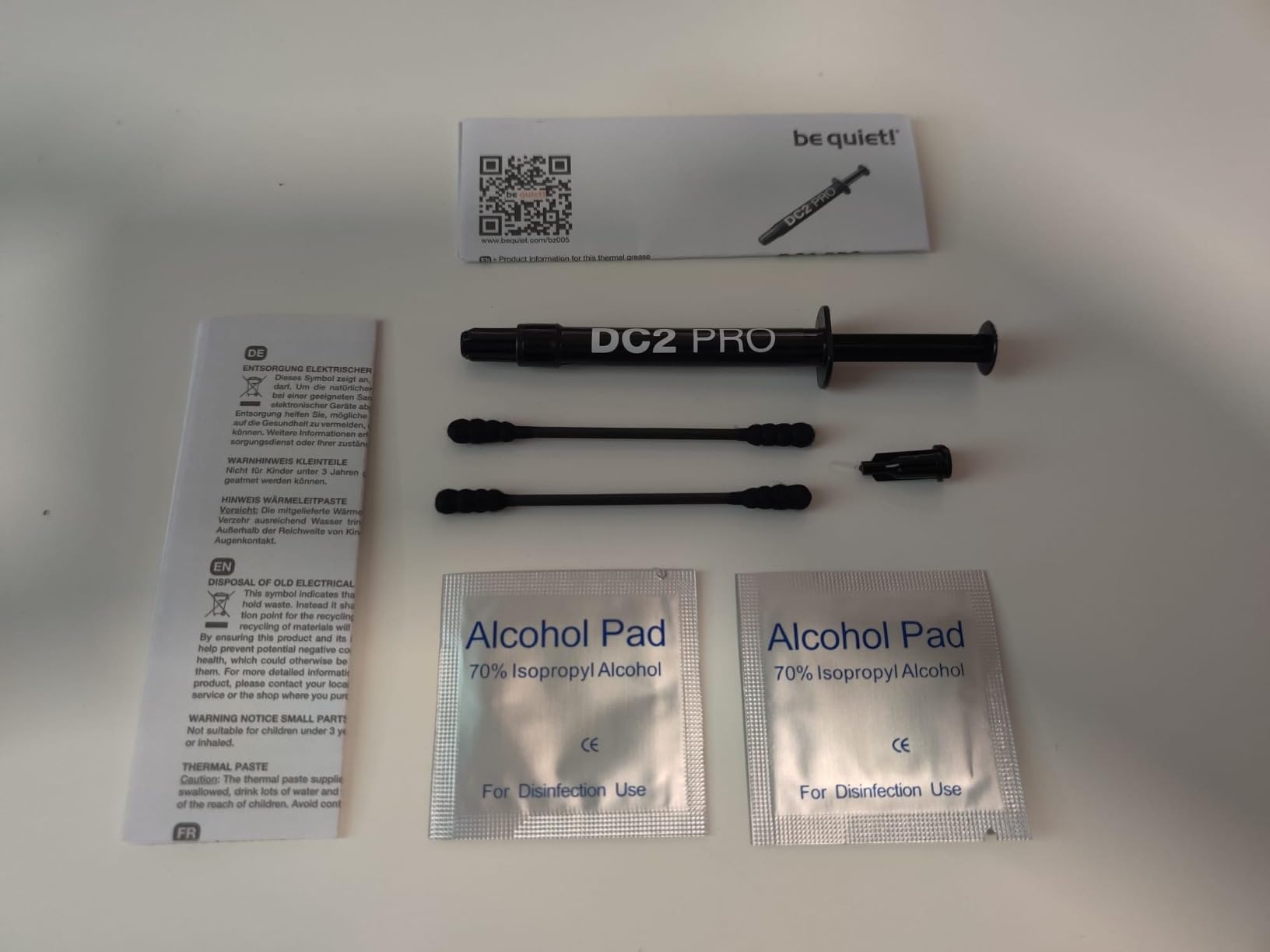 be quiet! DC2 Pro Thermal Grease for High-end Chips | Liquid Metal | 80W/mK | for Over 10 Applications | BZ005 customer photo 1