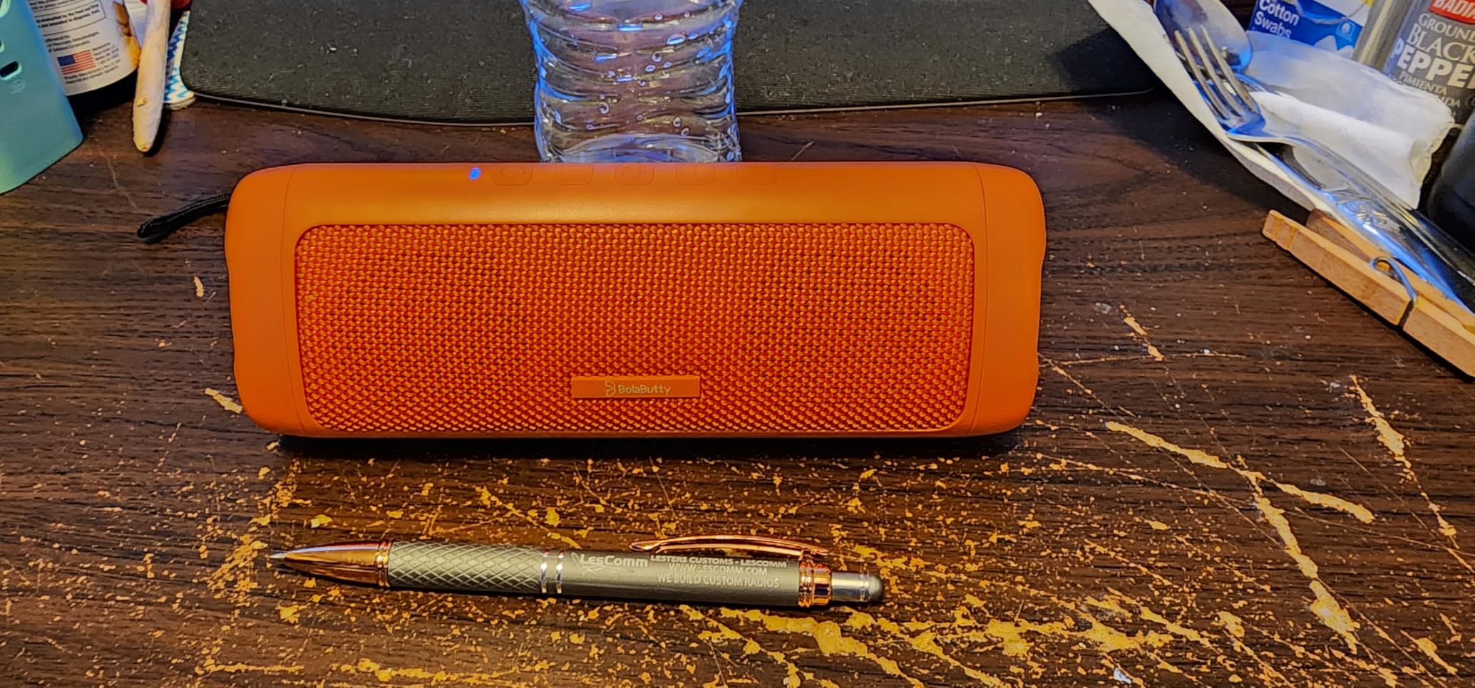 Bluetooth Speaker, 20W HD Sound, Portable Wireless, IPX5 Waterproof, Up to 24H Playtime, TWS Pairing, for Home/Party/Outdoor/Camping/Beach Essentials customer photo 2