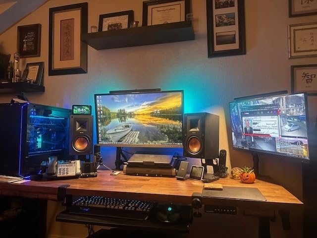 USB 3.0 HDMI KVM Switch 1 Monitor 2 Computers 4K@60Hz, L/R Audio & Microphone, 2 Port EDID Emulators, Hotkey Switching, Button Switching with Remote Switch and All Input Cables customer photo 1