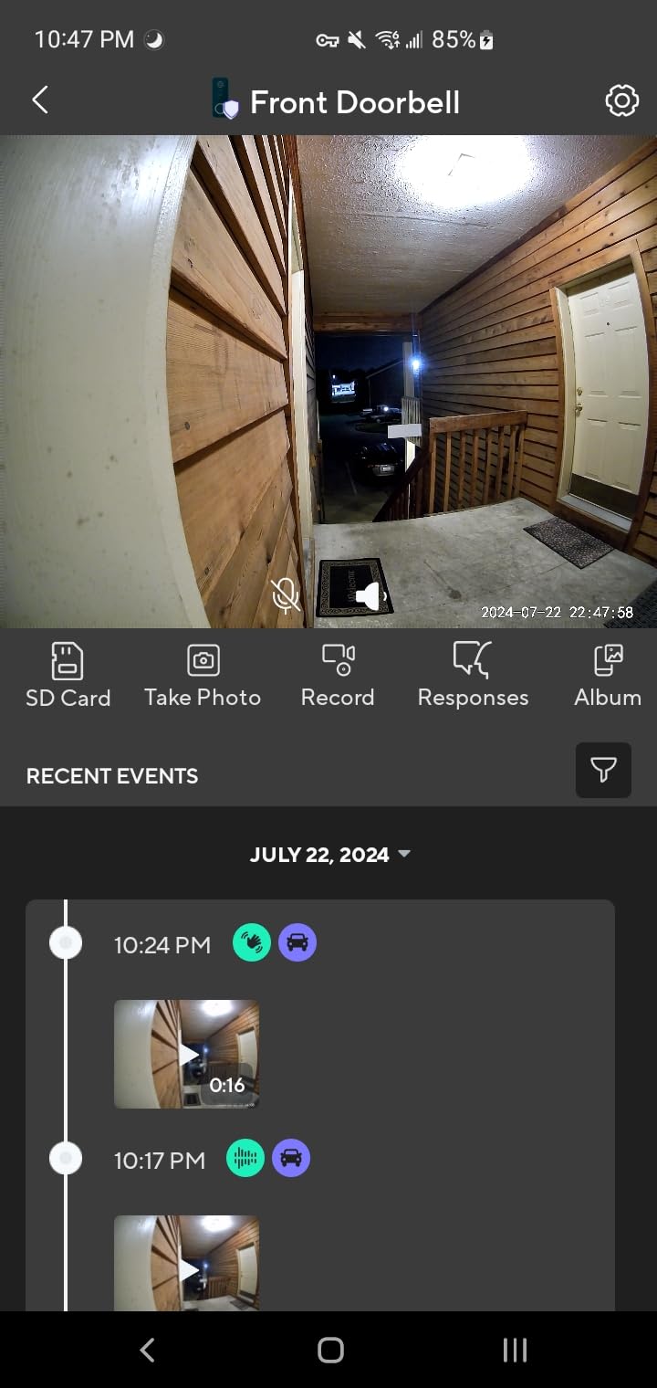 WYZE Wired Doorbell Camera v2 (Existing Doorbell Wiring Required), 2K Security Video Doorbell, Color Night Vision, 2-Way Audio, Package Monitor, Works with Alexa & Google Assistant. Free Expert Setup customer photo 2