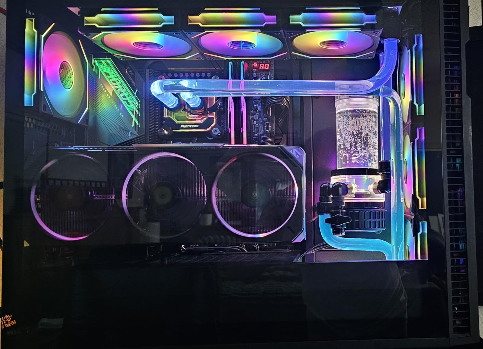 Lian Li UNI Fan SL-Infinity 120mm Reverse Blade Single Pack ARGB Daisy-Chain Infinity Mirror Black customer photo 1
