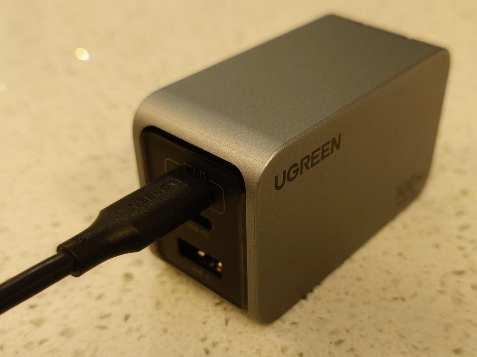 UGREEN Nexode Pro 100W GaN USB C Wall Charger, 3-Port Compact Fast PPS Charger for MacBook Pro/Air, Pixelbook, iPad, iPhone 17/16/15 Series, Galaxy S25/S24, Pixel 10/9, Steam Deck customer photo 2