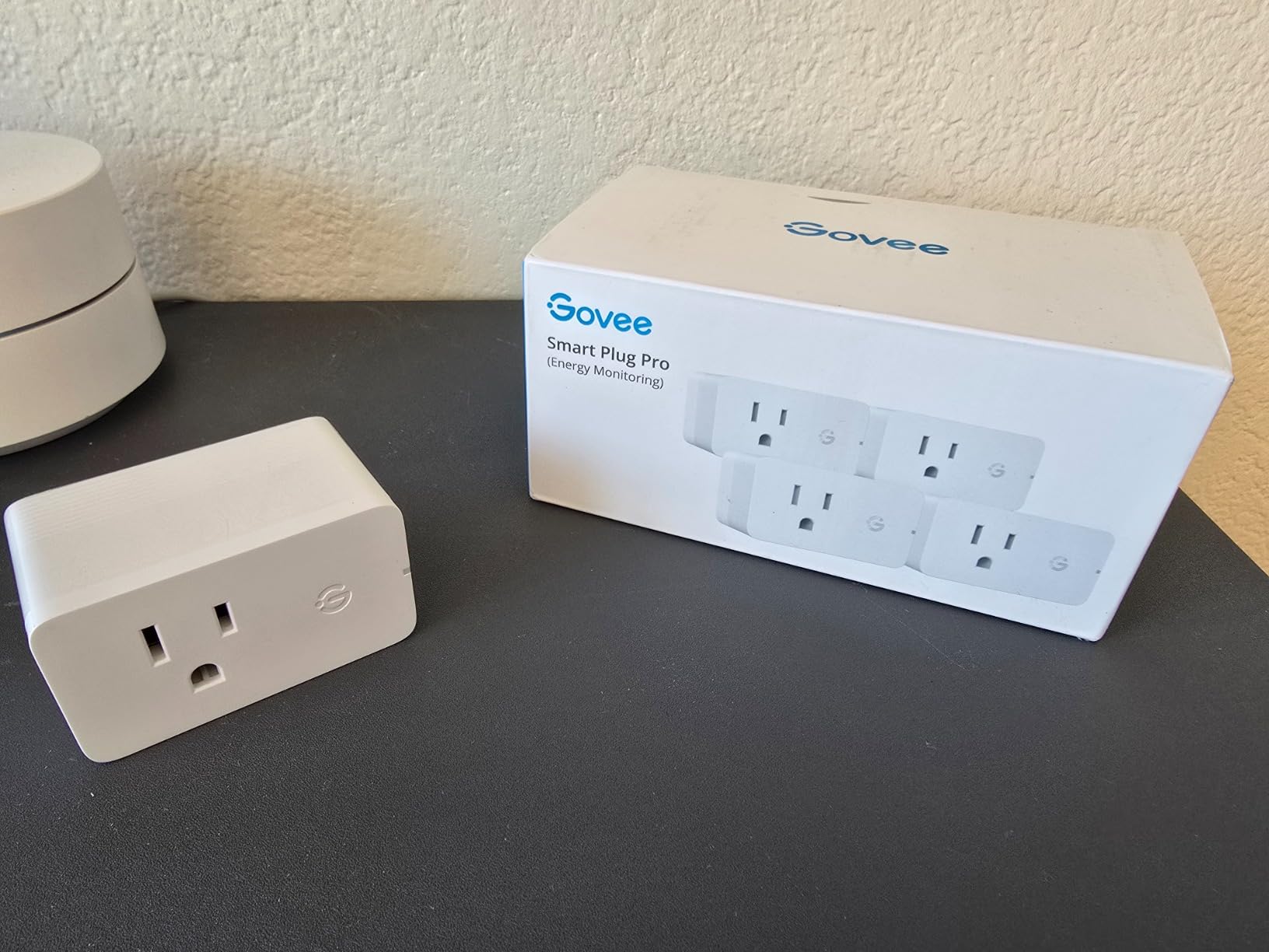 Govee Smart Plug with Energy Monitoring, WiFi Bluetooth Plug Work with Alexa and Google Assistant, 15A Smart Outlets with Timer & Group Controller, No Hub Required, ETL&FCC Certified for Home, 4 Pack customer photo 1