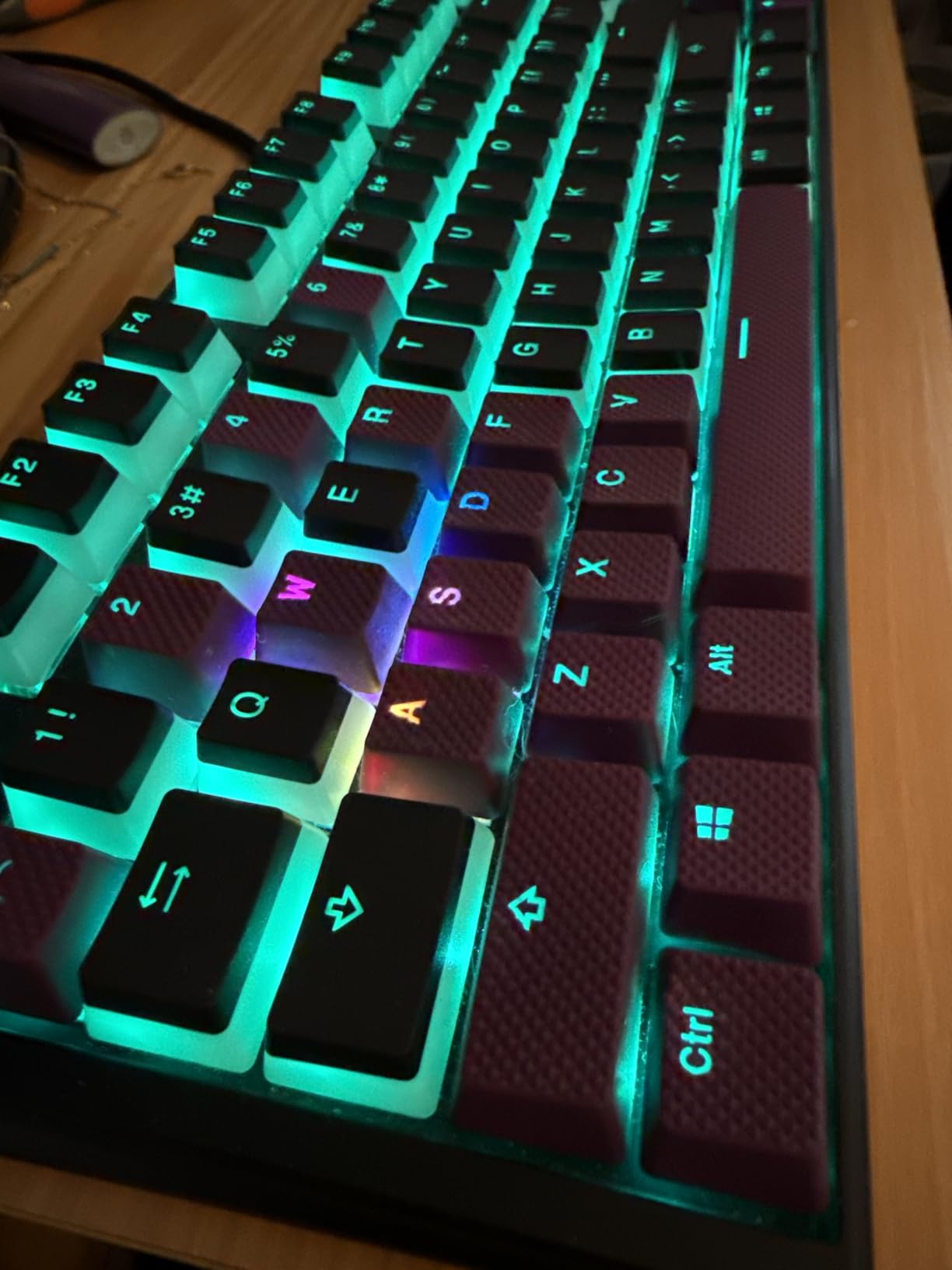 Ducky One 3 Black Barebones Hotswap RGB Mechanical Keyboard customer photo 1
