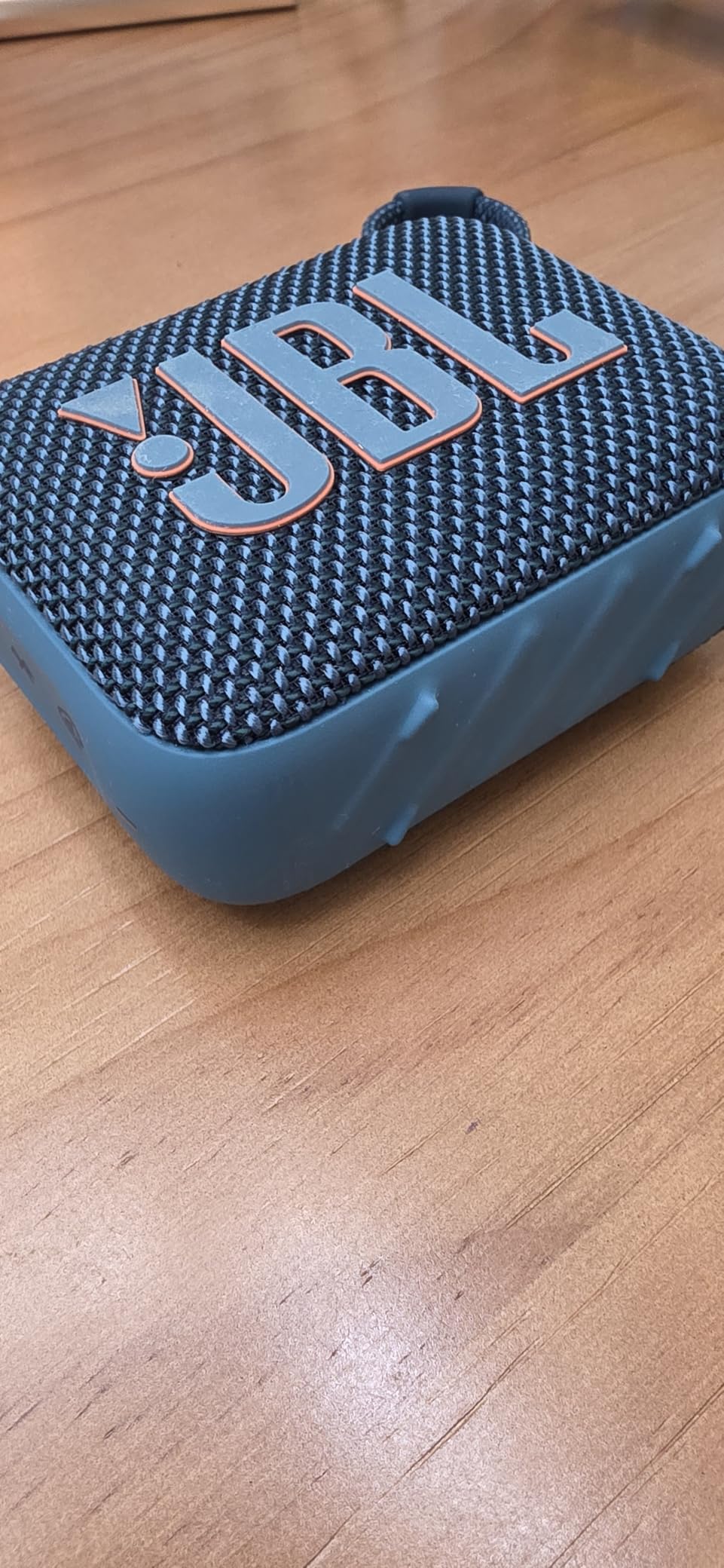 JBL Go 4 - Ultra-Portable, Waterproof and Dustproof Bluetooth Speaker, Big JBL Pro Sound with Punchy bass, 7-Hour Built-in Battery, Made in Part with Recycled Materials (Blue) customer photo 2