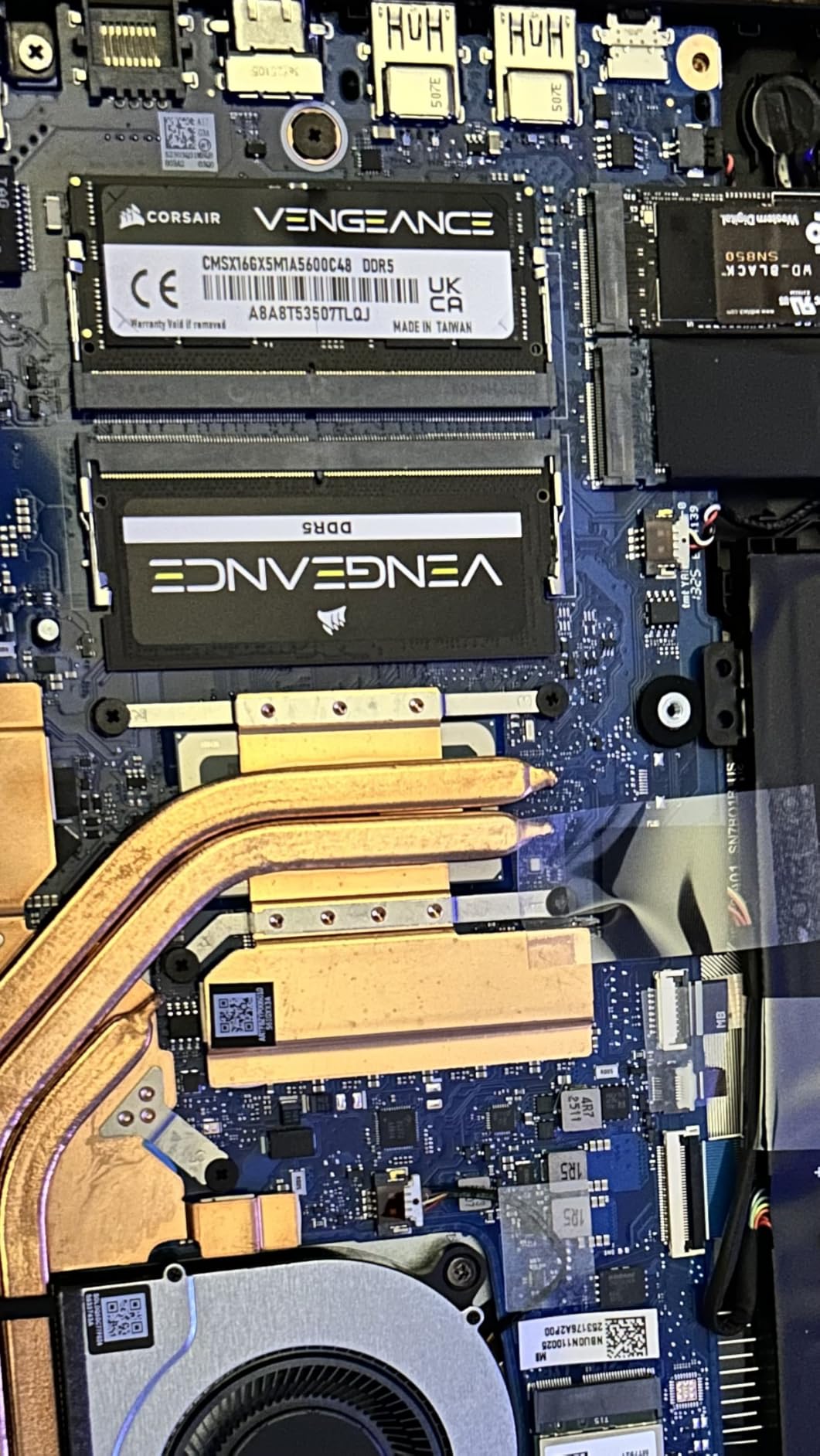 CORSAIR Vengeance SODIMM DDR5 RAM 16GB (1x16GB) Up to 5600MHz CL48 Intel XMP 3.0 Desktop Computer Memory - Black (CMSX16GX5M1A5600C48) customer photo 1