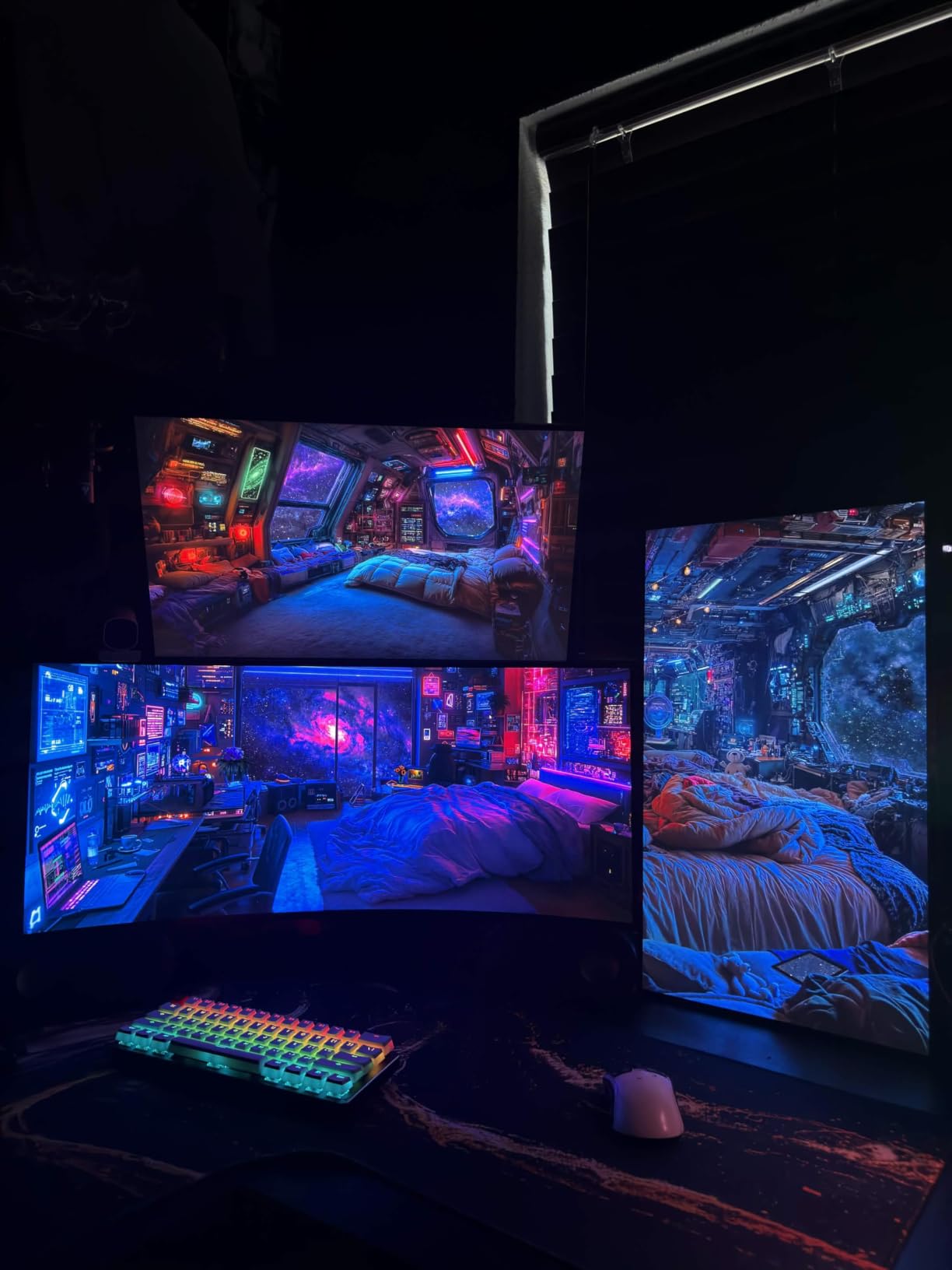 LG 34GS95QE 34-inch Ultragear OLED Curved Gaming Monitor WQHD 1440p 800R 240Hz 0.03ms AMD FreeSync Premium Pro NVIDIA G-Sync HDMI 2.1 DisplayPort Tilt/Height/Swivel Stand Black customer photo 1