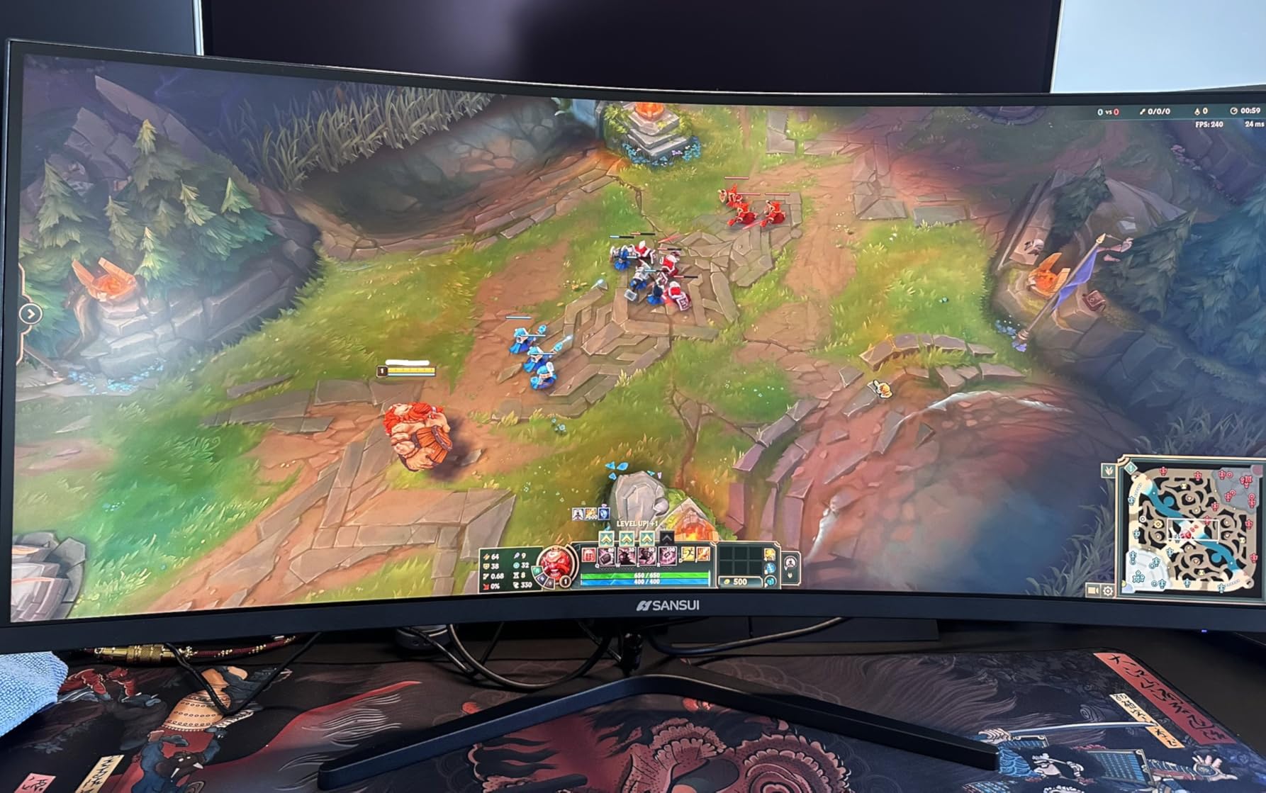 SANSUI 27 Inch WQHD 2560 x 1440 IPS Gaming Monitor, 200Hz 180Hz 1ms Computer Monitor, DP 1.2 x2 | HDMI 2.0 x2 | VESA Mount, 120% sRGB HDR Eye Care Metal Stand customer photo 1