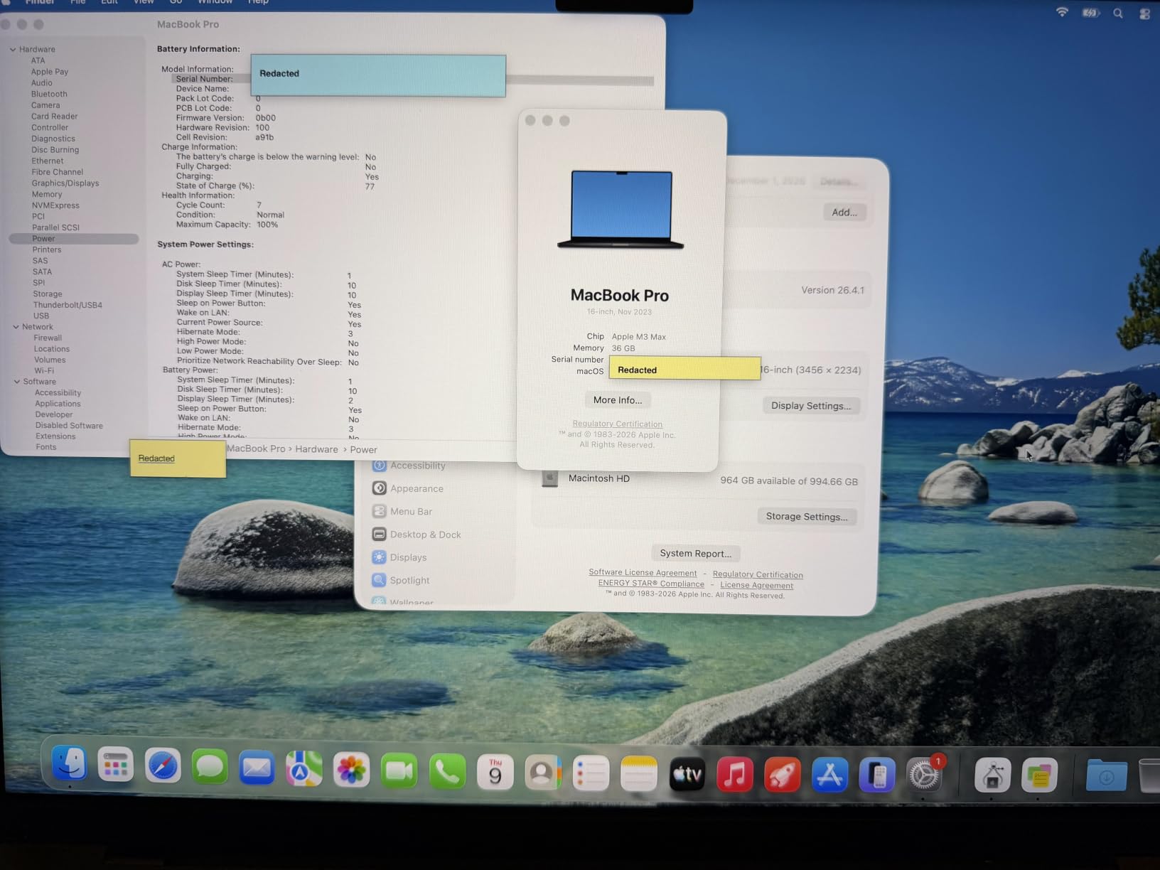 2023 Apple MacBook Pro with M3 Max chip 30-Core GPU (16.2-inch, 36GB RAM, 1TB SSD Storage) Silver (Renewed) customer photo 1