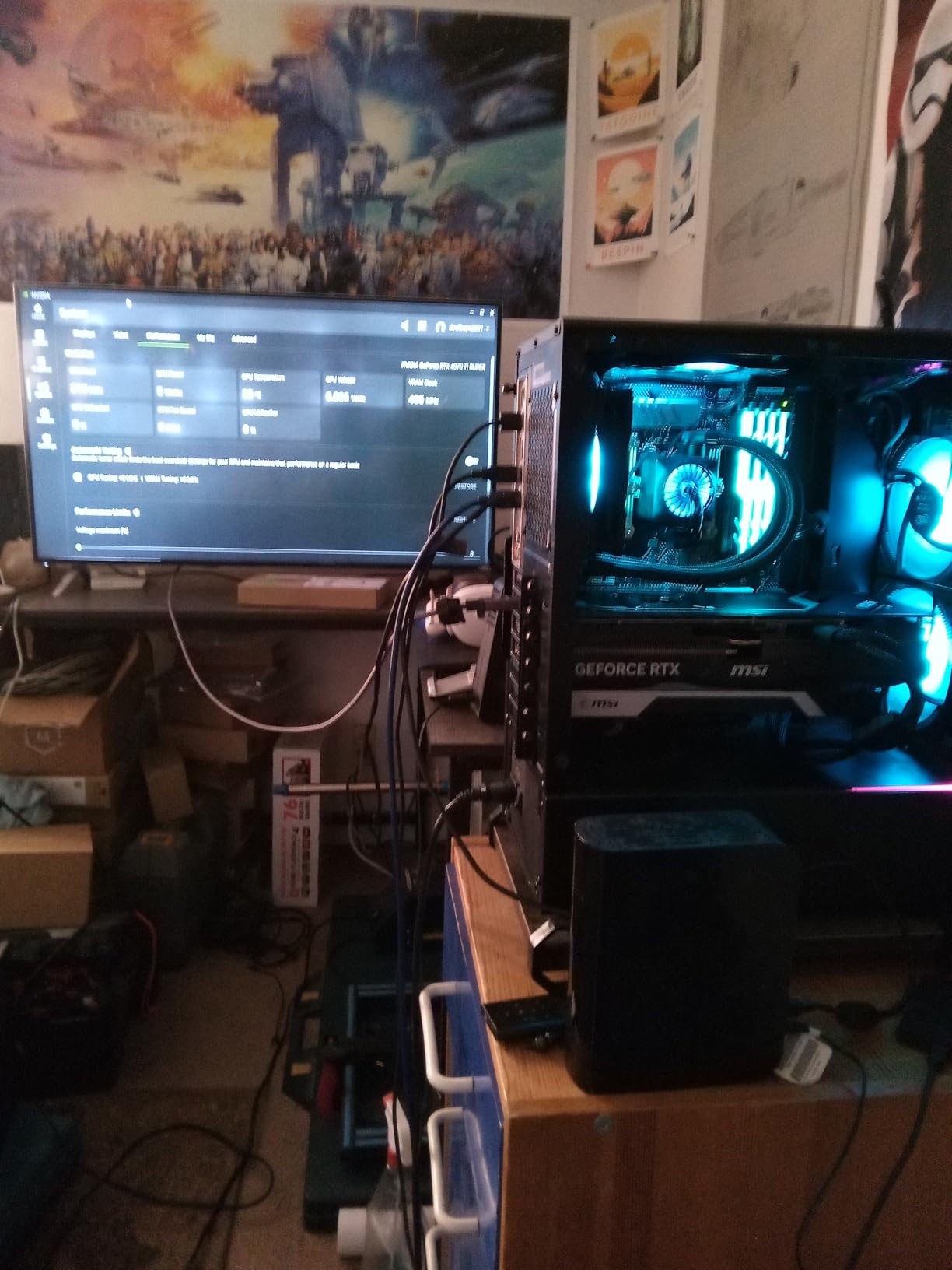 msi GeForce RTX 4070 Ti Super 16G Ventus 3X Black OC Graphics Card (NVIDIA RTX 4070 Ti Super, 256-Bit, Extreme Clock: 2655 MHz, 16GB GDRR6X 21Gbps, HDMI/DP, Ada Lovelace Architecture) customer photo 2