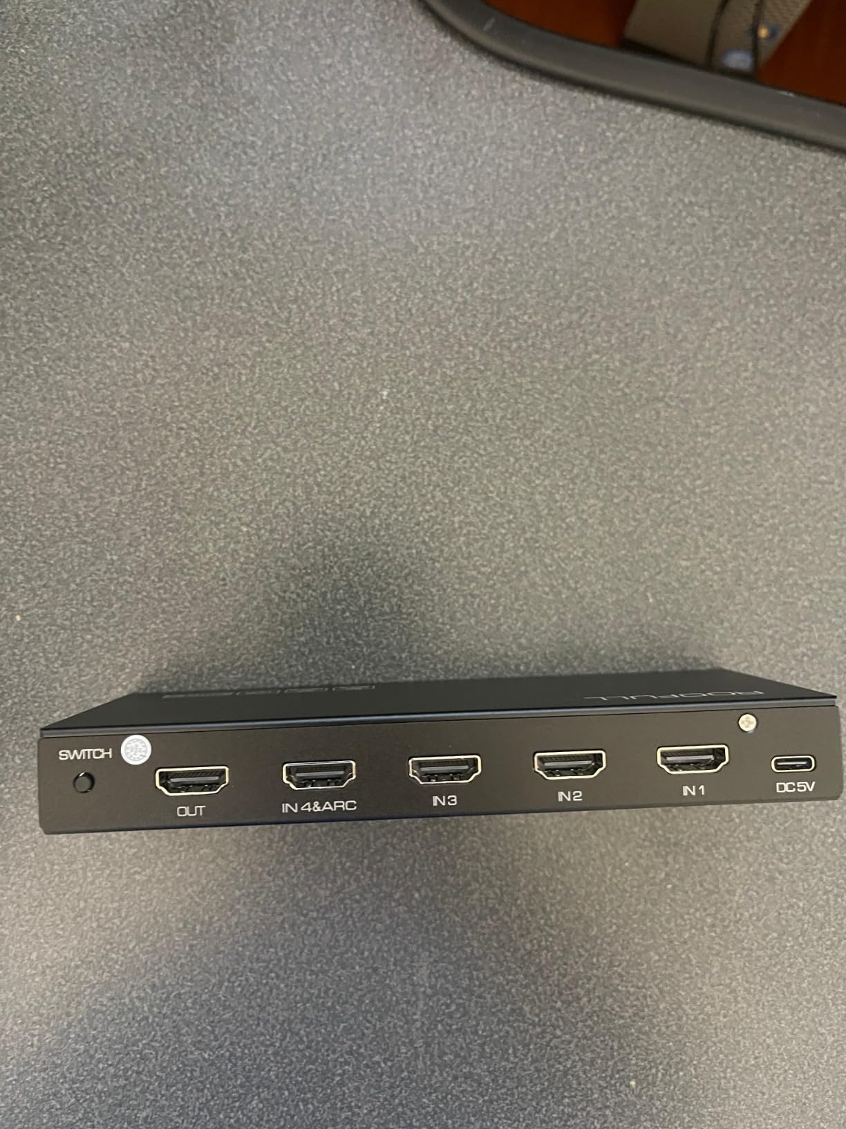 ROOFULL 4 in 1 Out 8K HDMI 2.1 Switch 4 Port 8K@60HZ 4K@120Hz HDMI Switcher Box with Remote Support 48Gbps HDR10+ Dolby Vision/Atmos HDCP 2.3 CEC for PS5 Xbox Roku Fire Stick Blu-ray Player Gaming PC customer photo 2