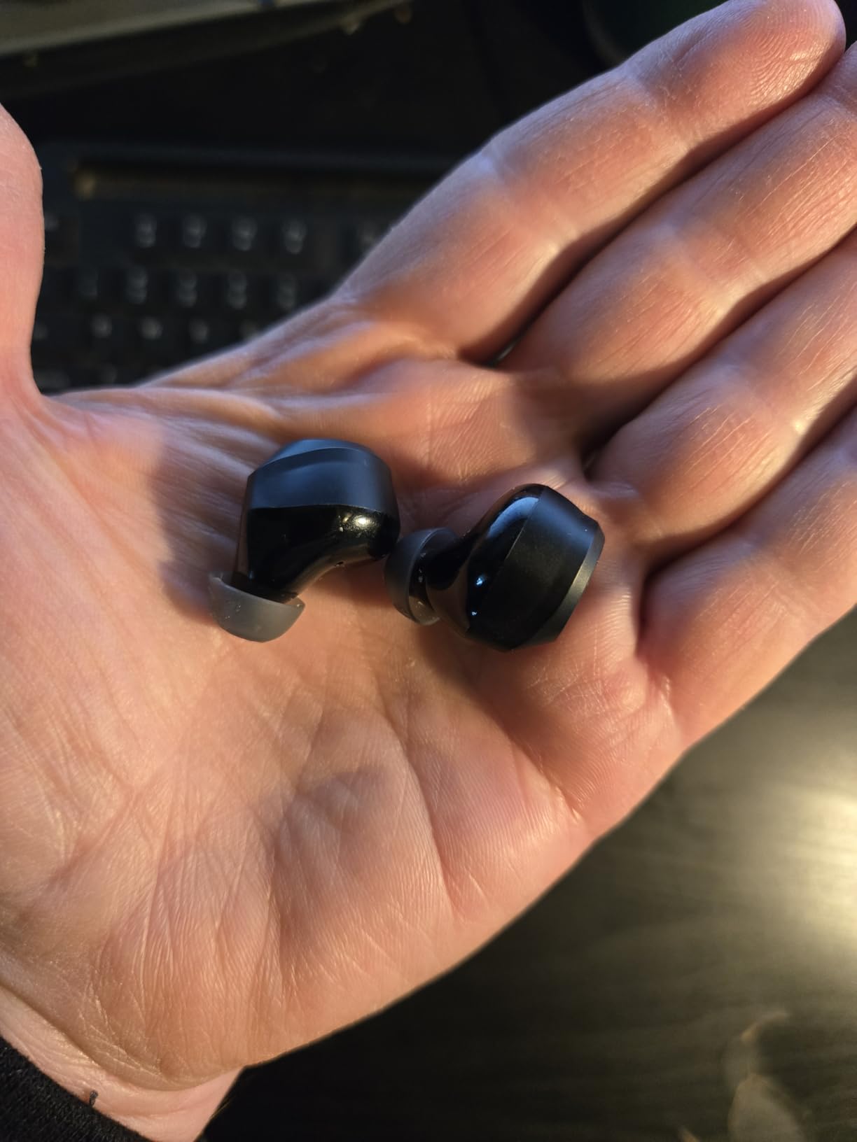 TOZO NC9 Hybrid Active Noise Cancelling Wireless Earbuds, 60H, LED Display | 6 Mic ENC Clear Calls, Deep Bass Sound, IPX8 Waterproof, in Ear Bluetooth 5.3 Headphones, 32 EQs via APP, Comfort Fit Ear Buds customer photo 1