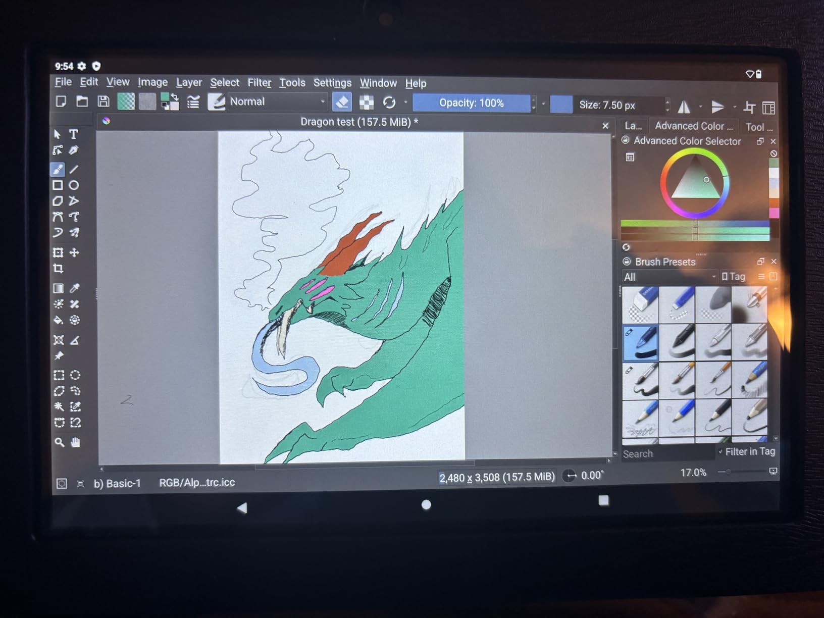 T8 Drawing Tablet No Computer Needed,8 inch FHD Display,Octa-Core CPU,Pre-Installed Drawing Apps & Tutorials,More Bonus Items for Beginners, Artists, Students customer photo 2