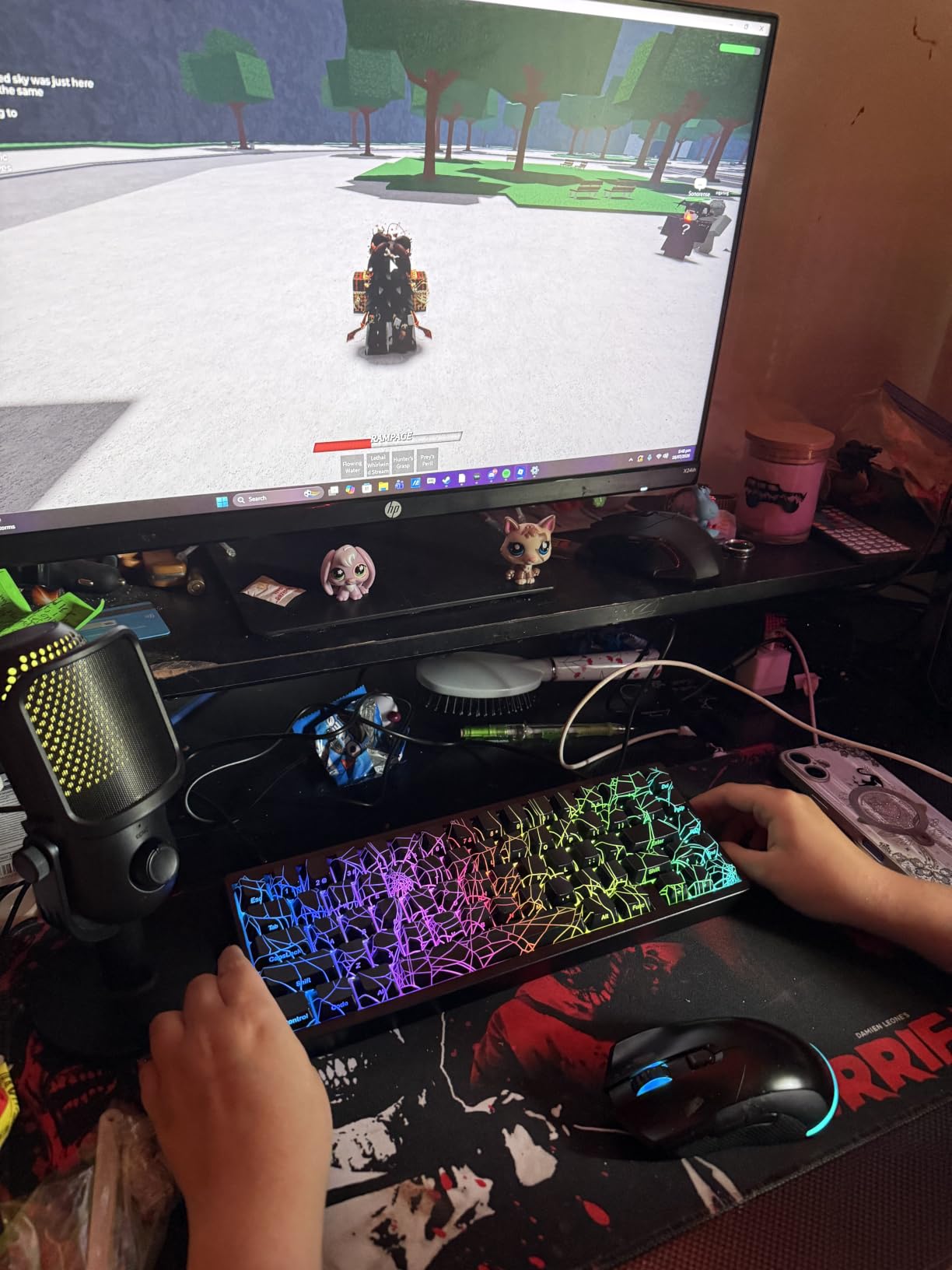 HITIME x XVX M67 Wireless 60% Percent Keyboard, QMK/VIA Topographic Gaming Keyboard, Tri-Mode Thocky Creamy Mechanical Key Board, Hot Swappable Gasket Mount RGB IMD Tech for Win/Mac (JadeStone) customer photo 1