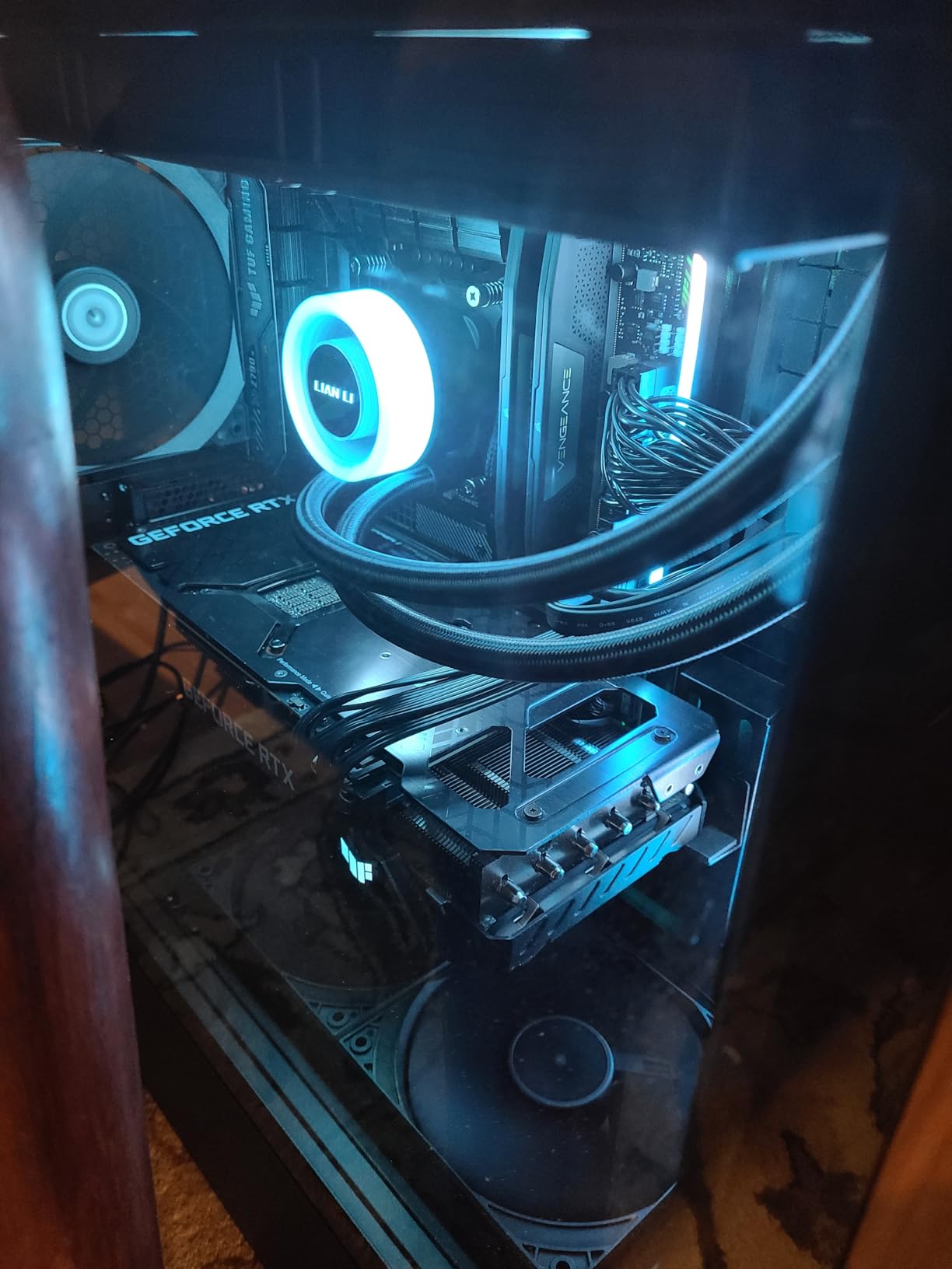 Lian Li GA II LITE 360mm AIO Liquid CPU Cooler | 3 x 120mm ARGB Hydraulic Fans, Daisy-Chain, High Airflow, All-in-One Water Cooling for Intel LGA1851/1700, AMD AM5/AM4 customer photo 2