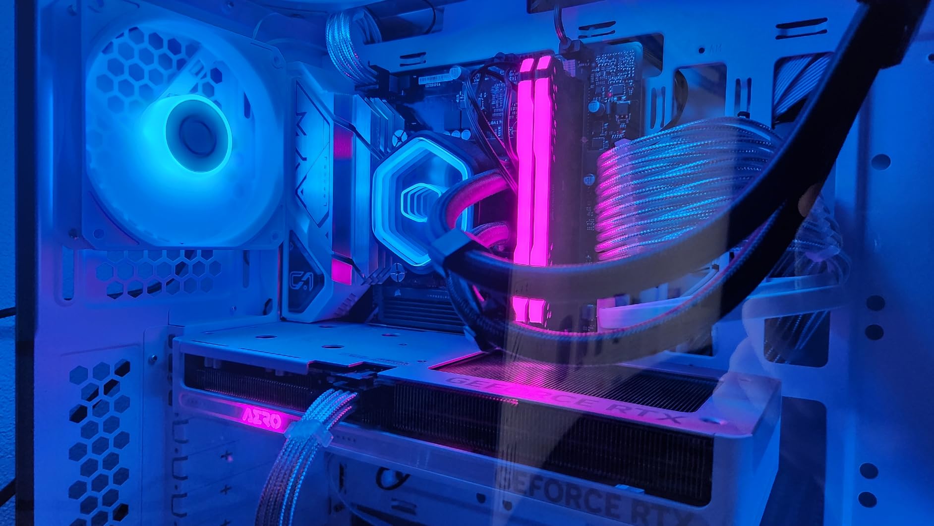 Cooler Master 240 Core II AIO Liquid CPU Cooler, Infinity Mirror ARGB, AMD AM5/AM4 & Intel LGA1851/1700 Support, 240mm, Dual-Chamber Pump, 2x Low-Noise ARGB PWM Fans customer photo 1
