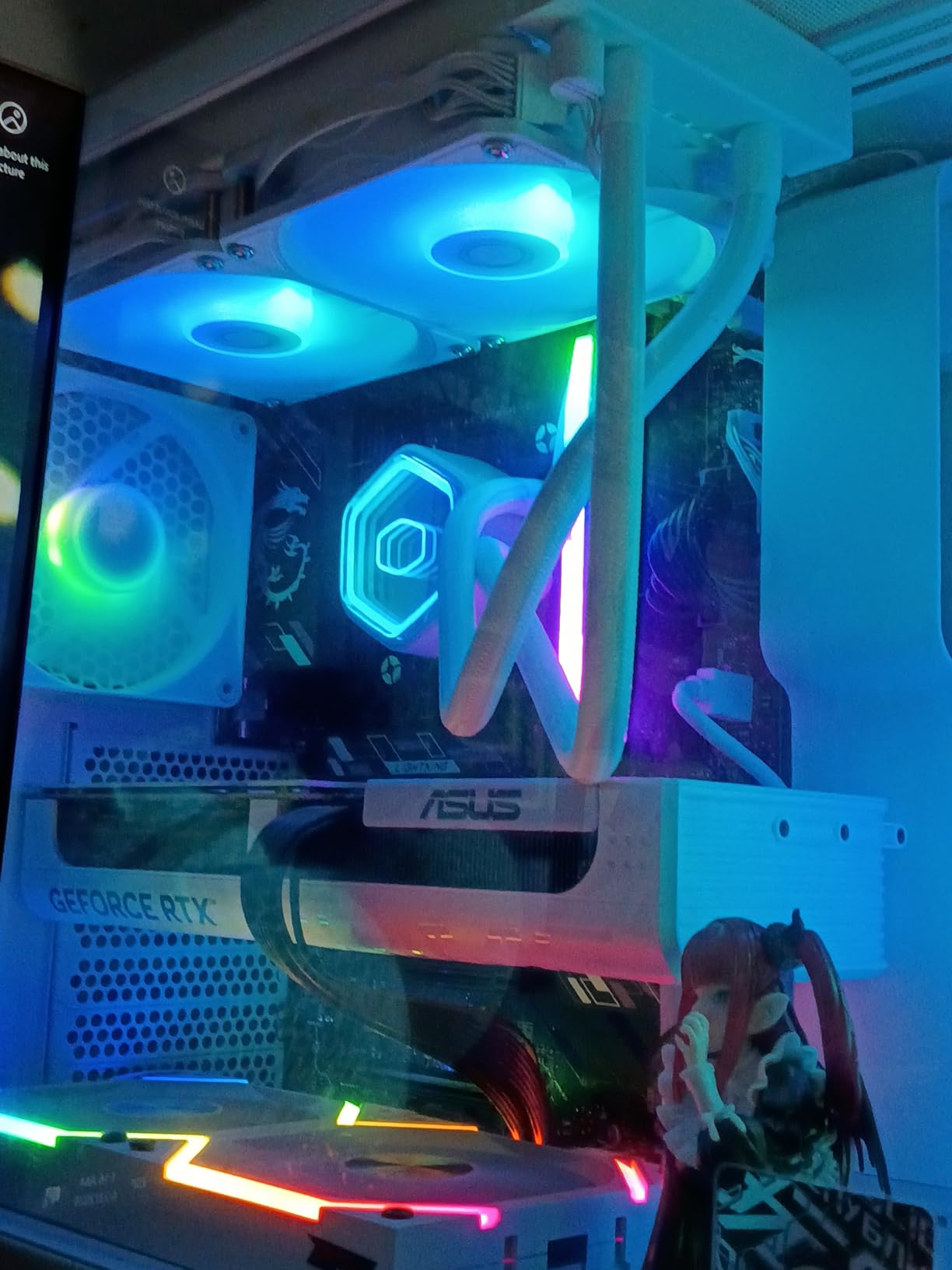 Cooler Master 240 Core II AIO Liquid CPU Cooler, Infinity Mirror ARGB, AMD AM5/AM4 & Intel LGA1851/1700 Support, 240mm, Dual-Chamber Pump, 2x Low-Noise ARGB PWM Fans customer photo 2