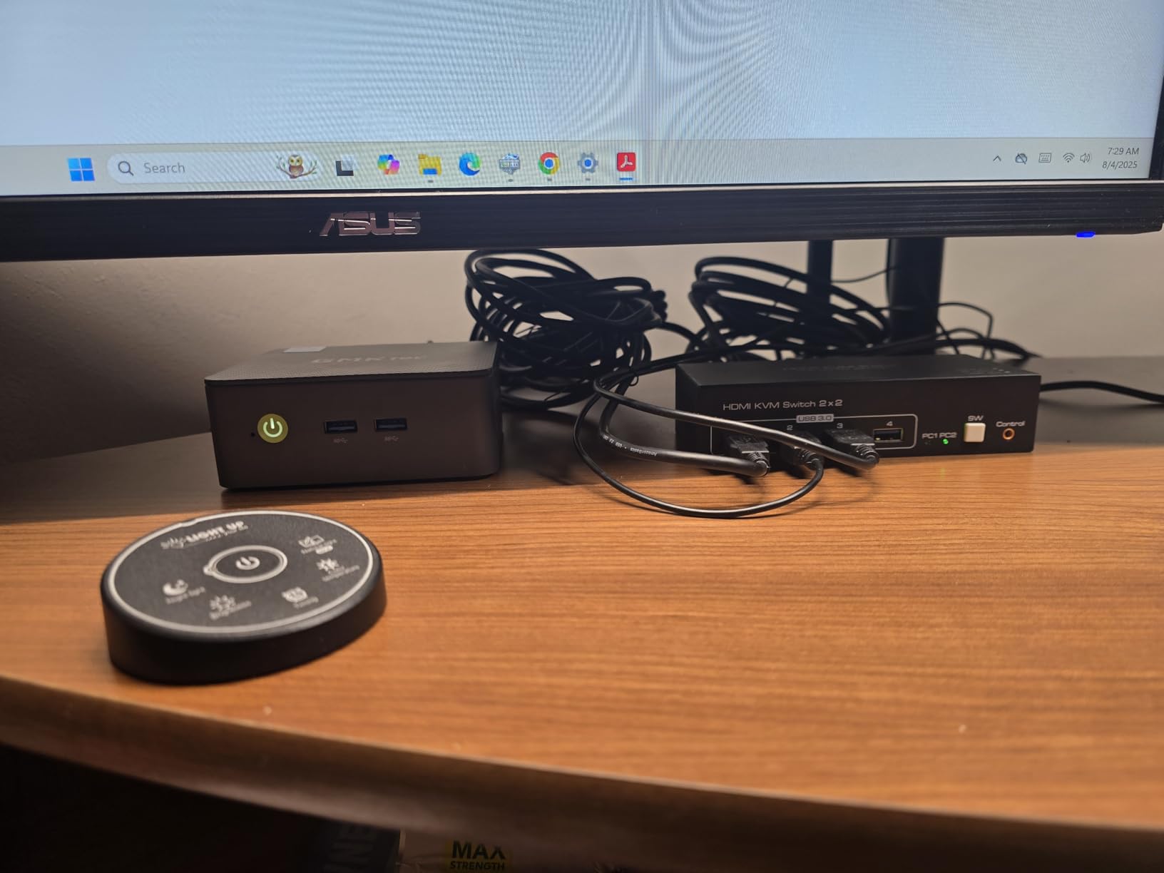 8K HDMI KVM Switch 2 Monitors 2 Computers Support 8K 60Hz 4K 120Hz KVM Switcher for Two PC Share Dual Monitors and 4 USB 3.0 Devices Support Copy and Extend Mode customer photo 1