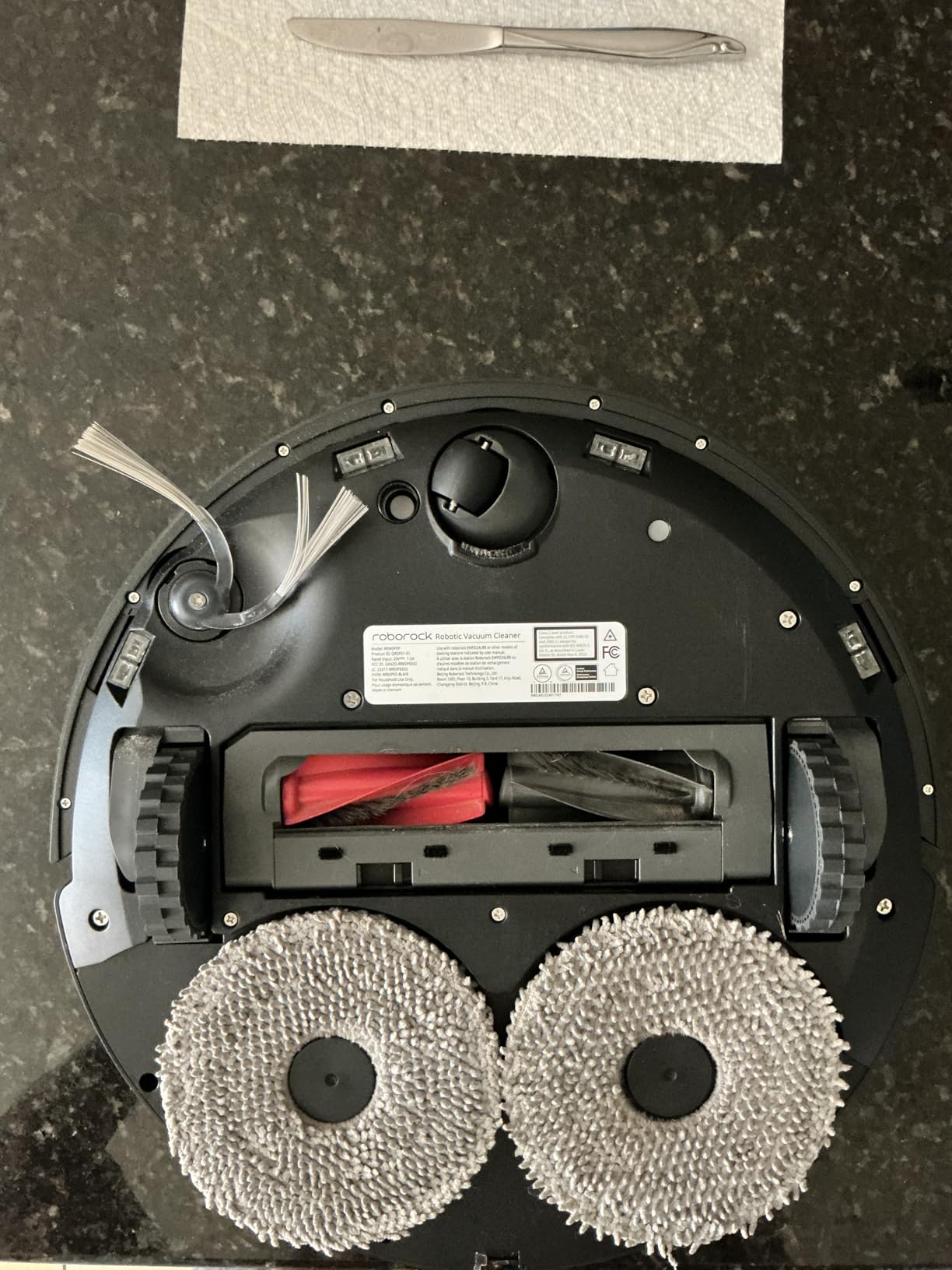 roborock Qrevo S5V Robot Vacuum and Mop, FlexiArm Edge Mopping | 12,000Pa, Dual Zero-Tangle System, Smart Obstacle Avoidance, 10mm Mop Lifting, Auto Mop Washing & Drying, Self-Emptying customer photo 2