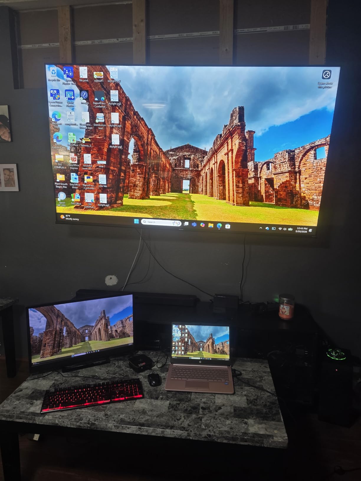 Huidun [3-Year Warranty] H50 Ryzen 3300U Mini PC Win 11 Pro (Beats 10110U/R2544/4300U), Micro PC 16GB DDR4 512GB SSD, Dual WiFi, DP+HDMI 4K@60Hz, USB3.2 Mini Desktop Computer for Office/Business/HTPC customer photo 2