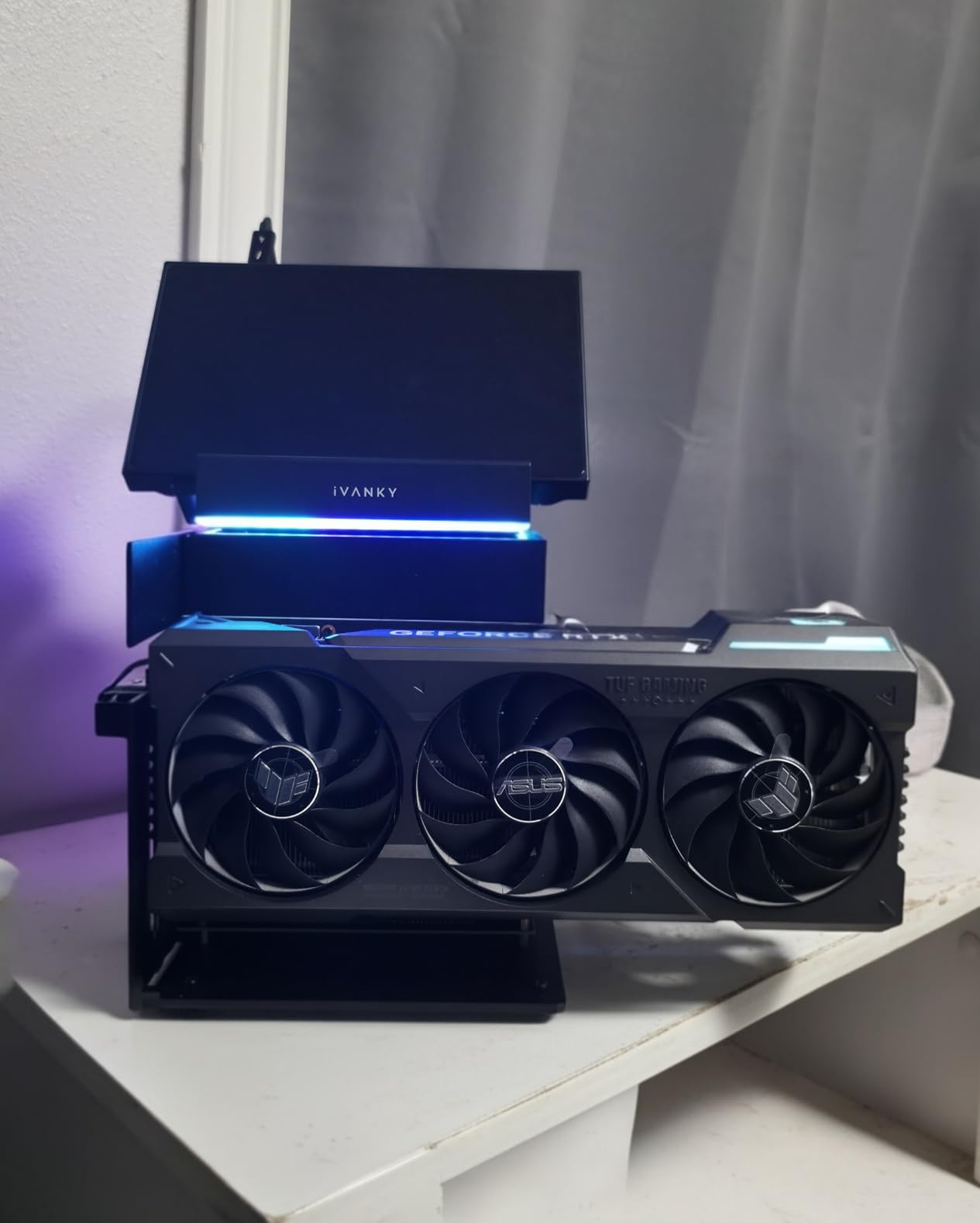 External eGPU Dock Compatible with Thunderbolt 3/4 USB4,85W PD | eGPU Dock for Mini PCs, Laptops and Gaming Handhelds | Compatible with NVIDIA/AMD PCIe,ATX Power Supply | Windows 10/11 customer photo 2