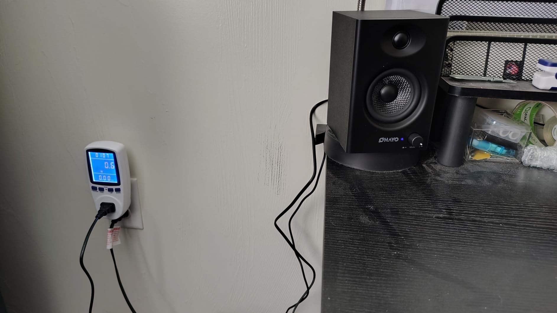 OHAYO 60W Computer Speakers for Music and Gaming, Active Bluetooth 5.3, Stereo 2.0 Speakers for Desktop PC or Laptop, 3.5mm Aux RCA USB Input, 1 Pair, Black customer photo 1