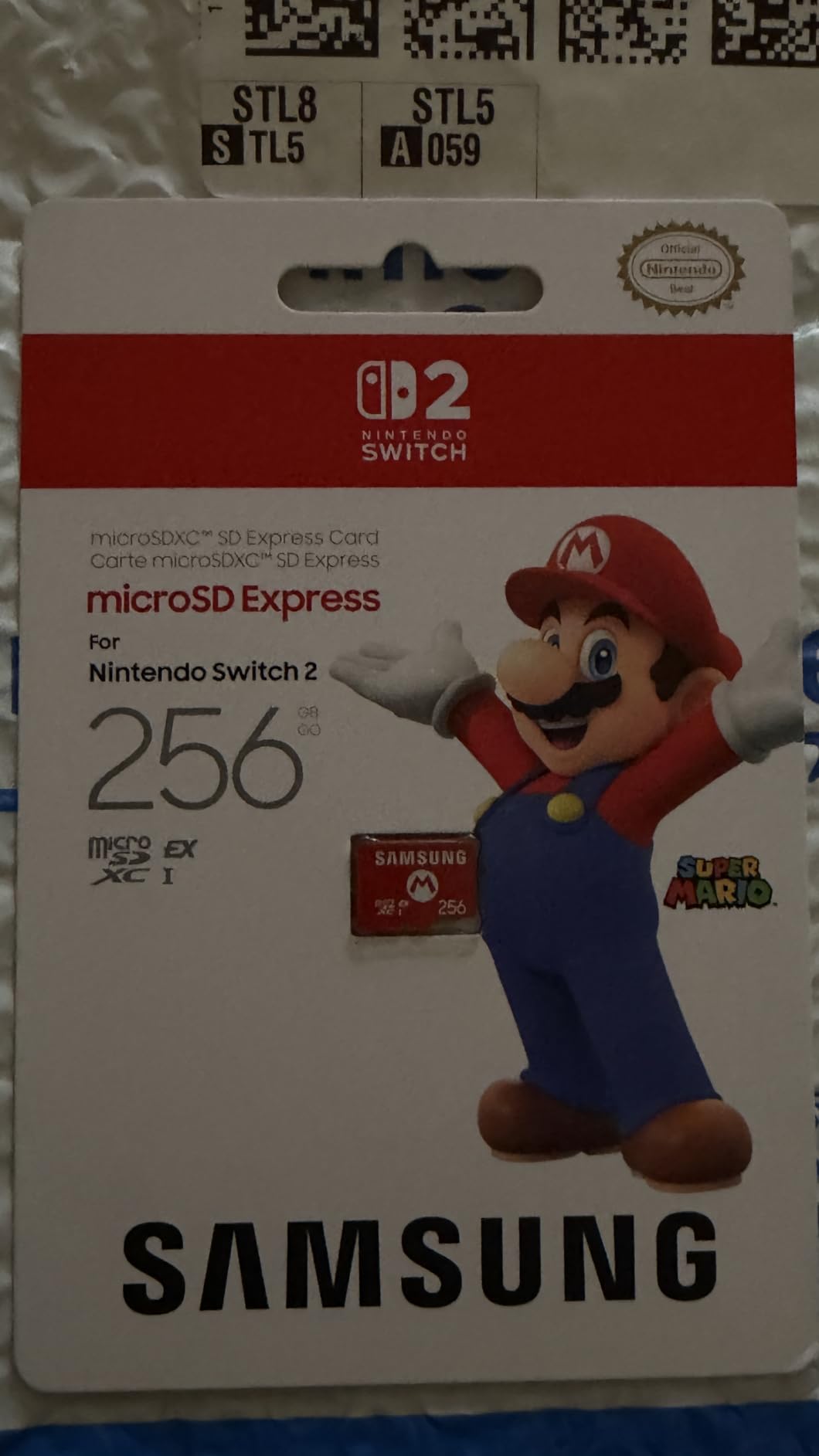 Samsung microSD Express Card - 256GB for Nintendo Switch 2 customer photo 1