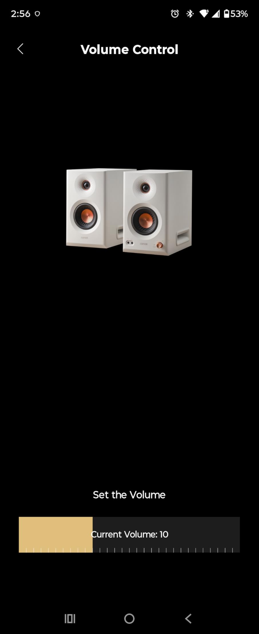 Edifier MR5 2.0 Studio Monitor Bookshelf Speakers, 110W(RMS), Hi-Res Audio, Bluetooth 6.0, 3-Way Active Design, Room Compensation, XLR/TRS/RCA Inputs, Compact Size for Home Studio & Music - Black customer photo 2
