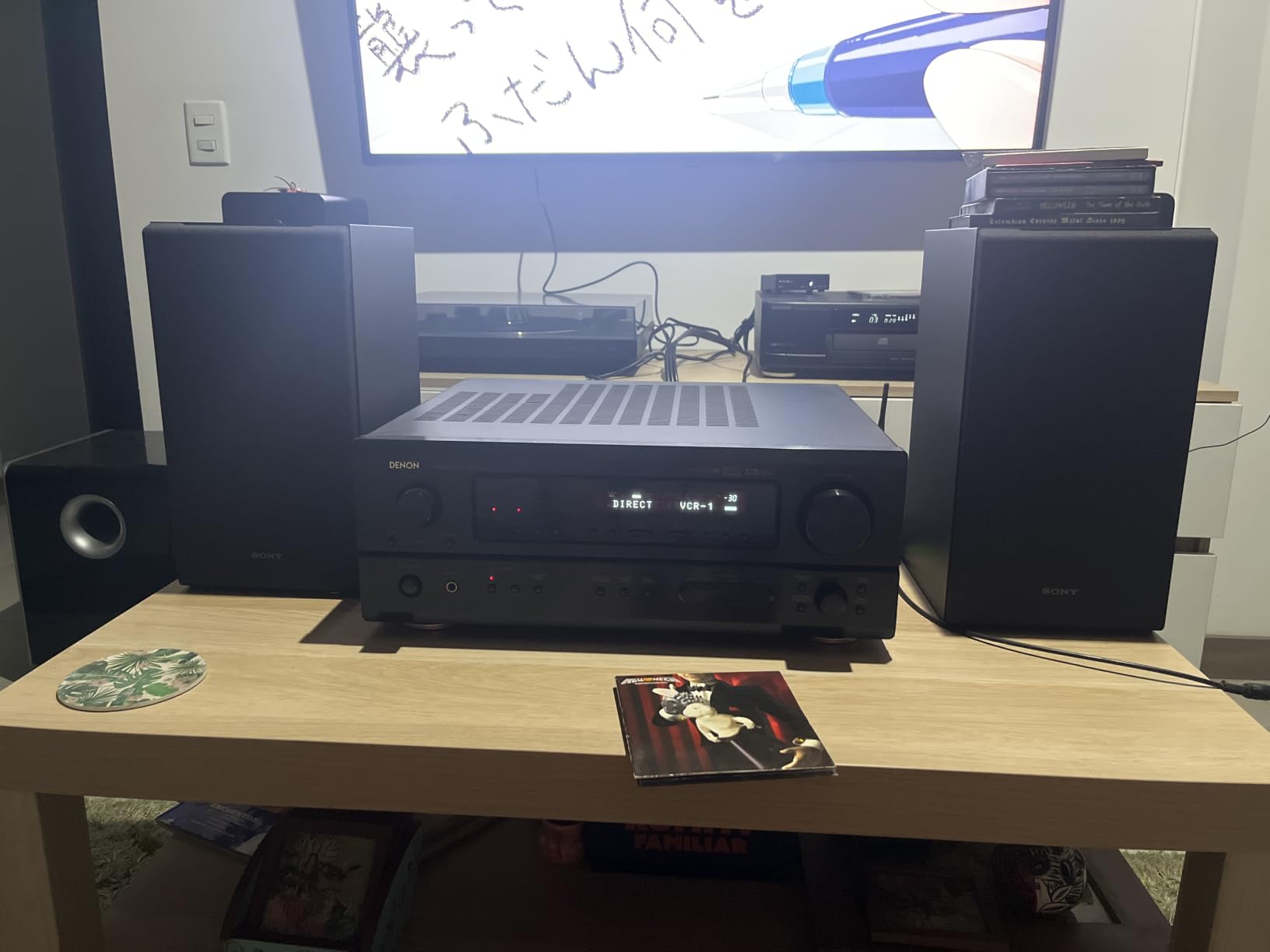 Sony CS Speakers, SS-CS5M2 3-Way 3-Driver Hi-res Bookshelf Speakers (Pair), Black | 3-Way/3-Driver Pair, 130mm Woofer, 25mm Tweeter Plus 19mm Super-Tweeter, 53-50, 000 Hz, 6omega, 100W Max Input customer photo 1