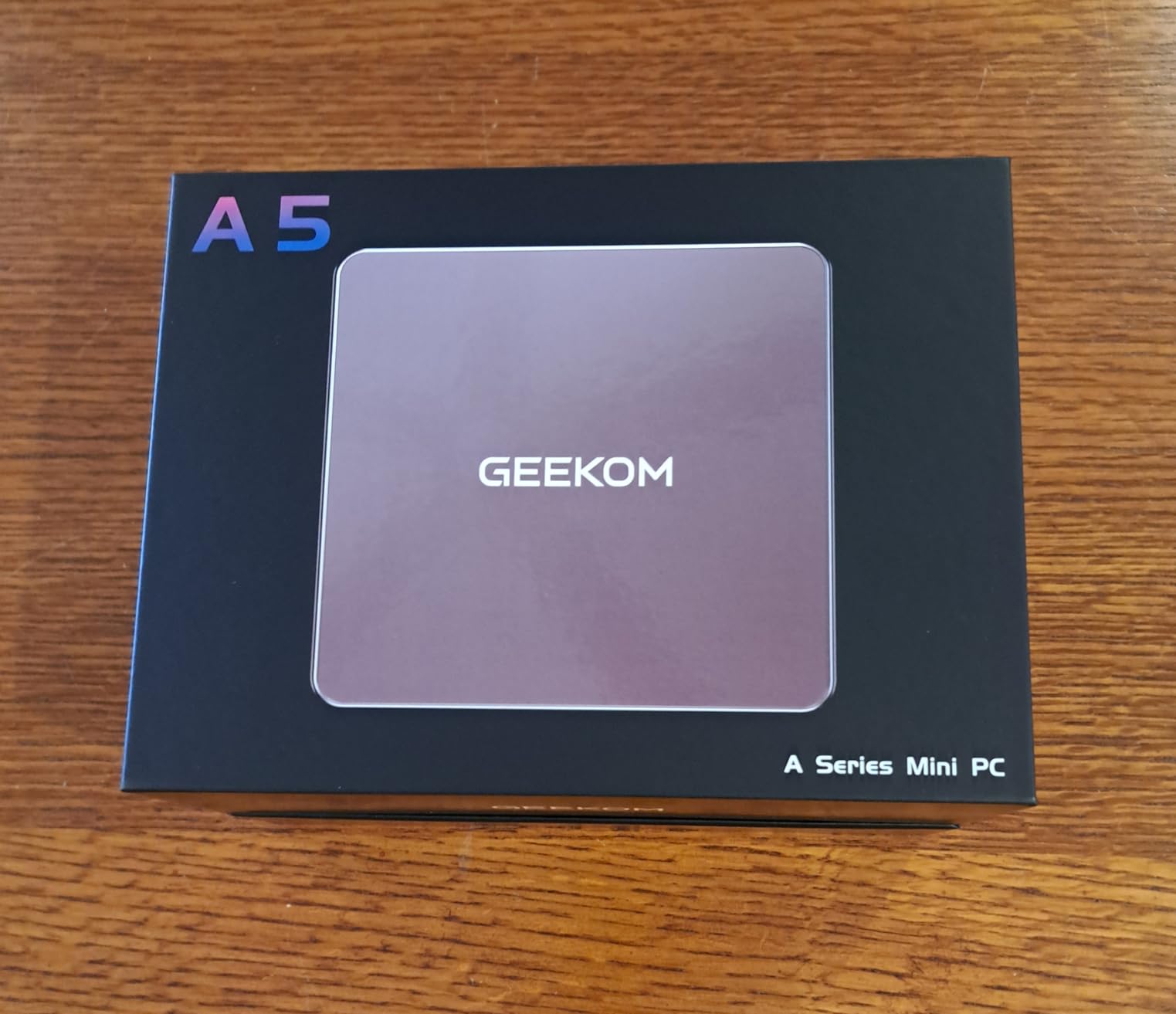 GEEKOM A5 Mini PC, AMD Ryzen 5 7430U, Home Office Desktop Computer, 16GB RAM (Upgradable), 1TB NVMe PCIe 4.0 SSD, Media Server, 8K, Wi-Fi 6, USB 3.2, SD Card Slot, 6 USB, 3-Year Coverage customer photo 1