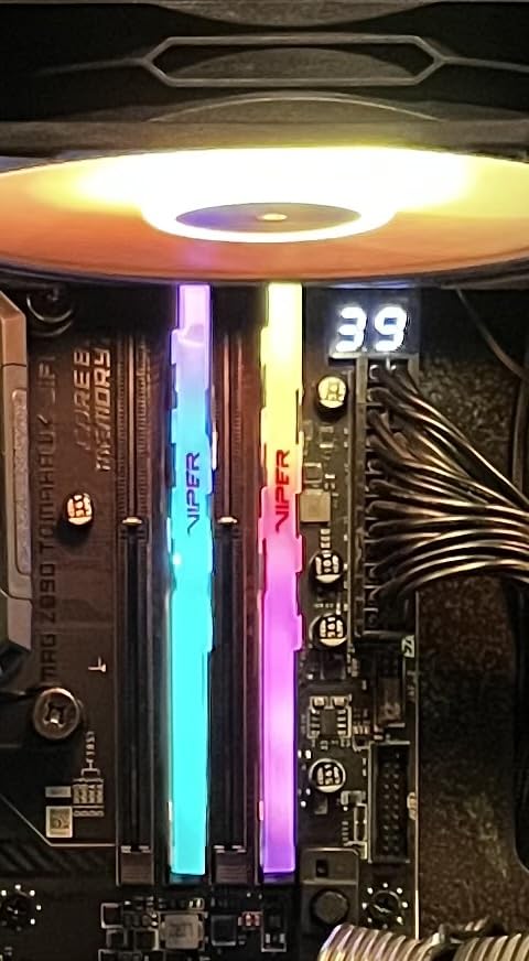 Patriot Viper Venom RGB DDR5 RAM 48GB (2X24GB) 6000MHz CL30 RGB Memory | Supports Intel XMP and AMD EXPO; Module type: UDIMM customer photo 1