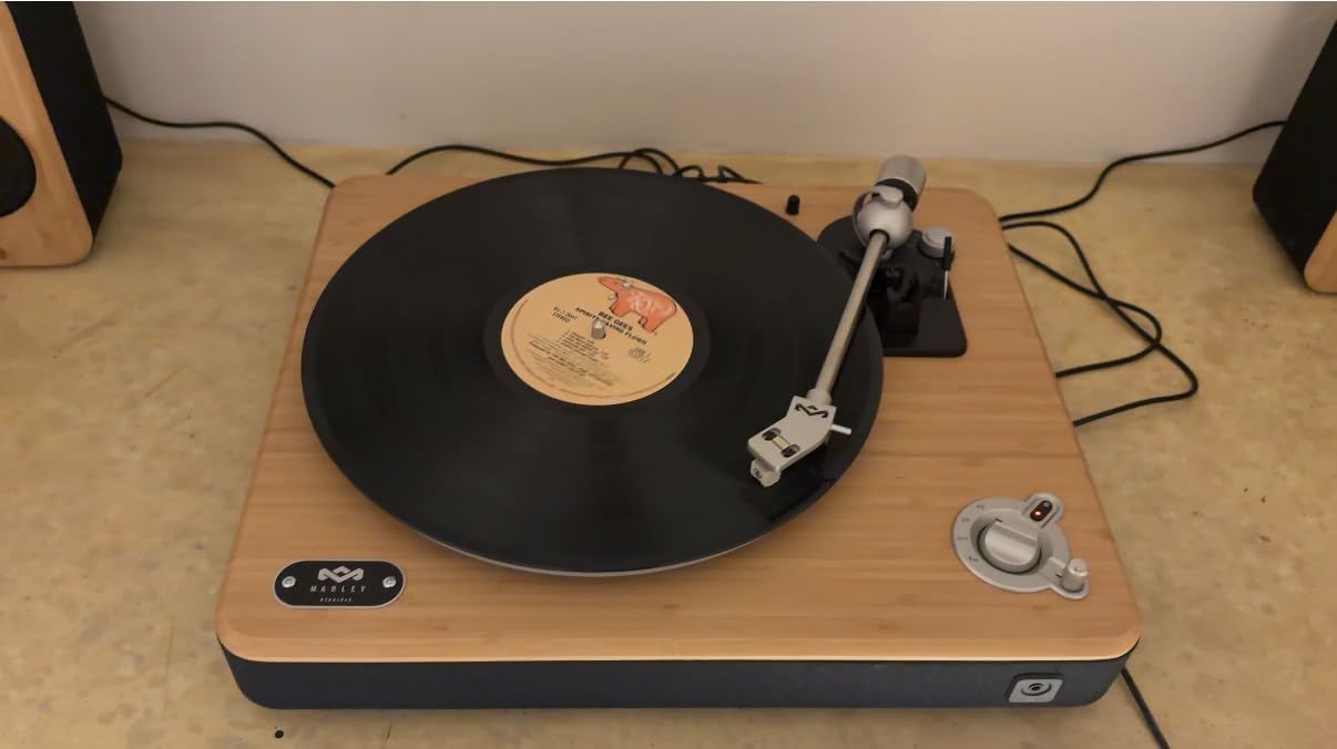 House of Marley Stir It Up Wireless 2 Turntable with Speakers - Sustainably Made Bluetooth Record Player customer photo 1