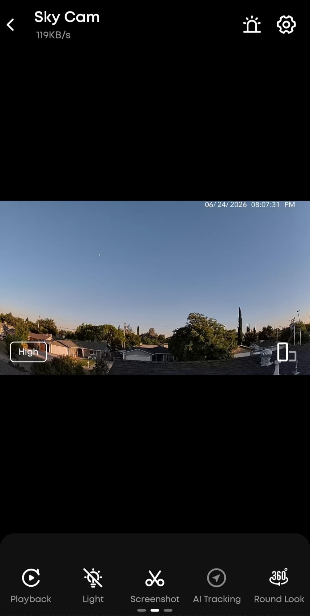 eufy Security Indoor/Outdoor Camera C31, IP66, Spotlight-Free Color Night Vision, 360° Pan & Tilt, AutoTracking, AI Human/Vehicle/Pet/Cry Detection, 24/7 Recording, Dual External Antennas (No Subscription) customer photo 1